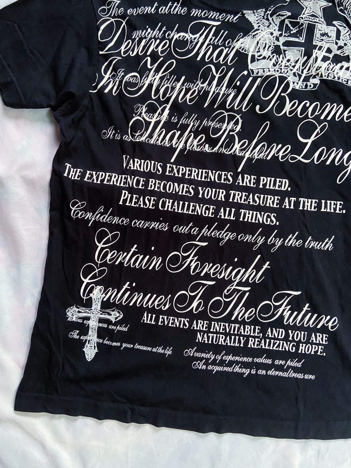 14th Addiction BEAUMONT CARR POEM TEE Size US M / EU 48-50 / 2 - 3 Thumbnail