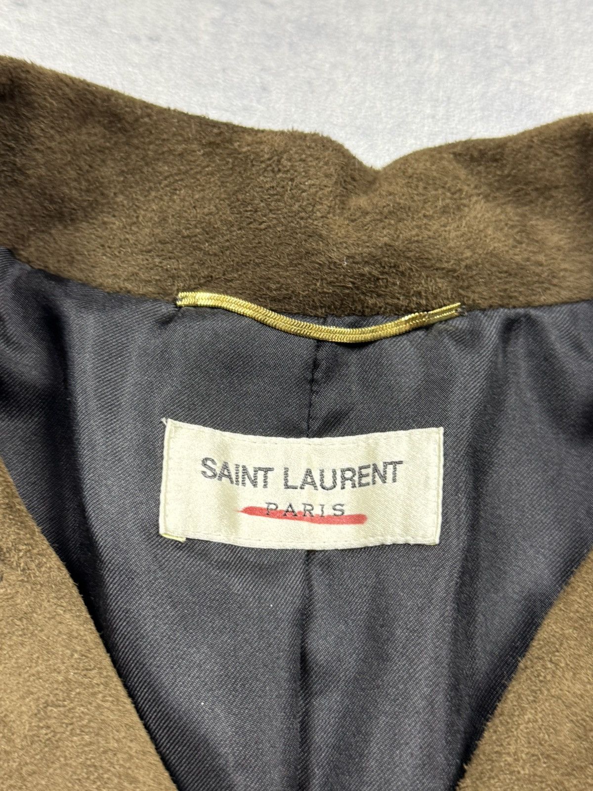 Saint Laurent Paris Saint Laurent Paris Suede Fringe Jacket Western Style 2015 Size XS / US 0-2 / IT 36-38 - 10 Thumbnail
