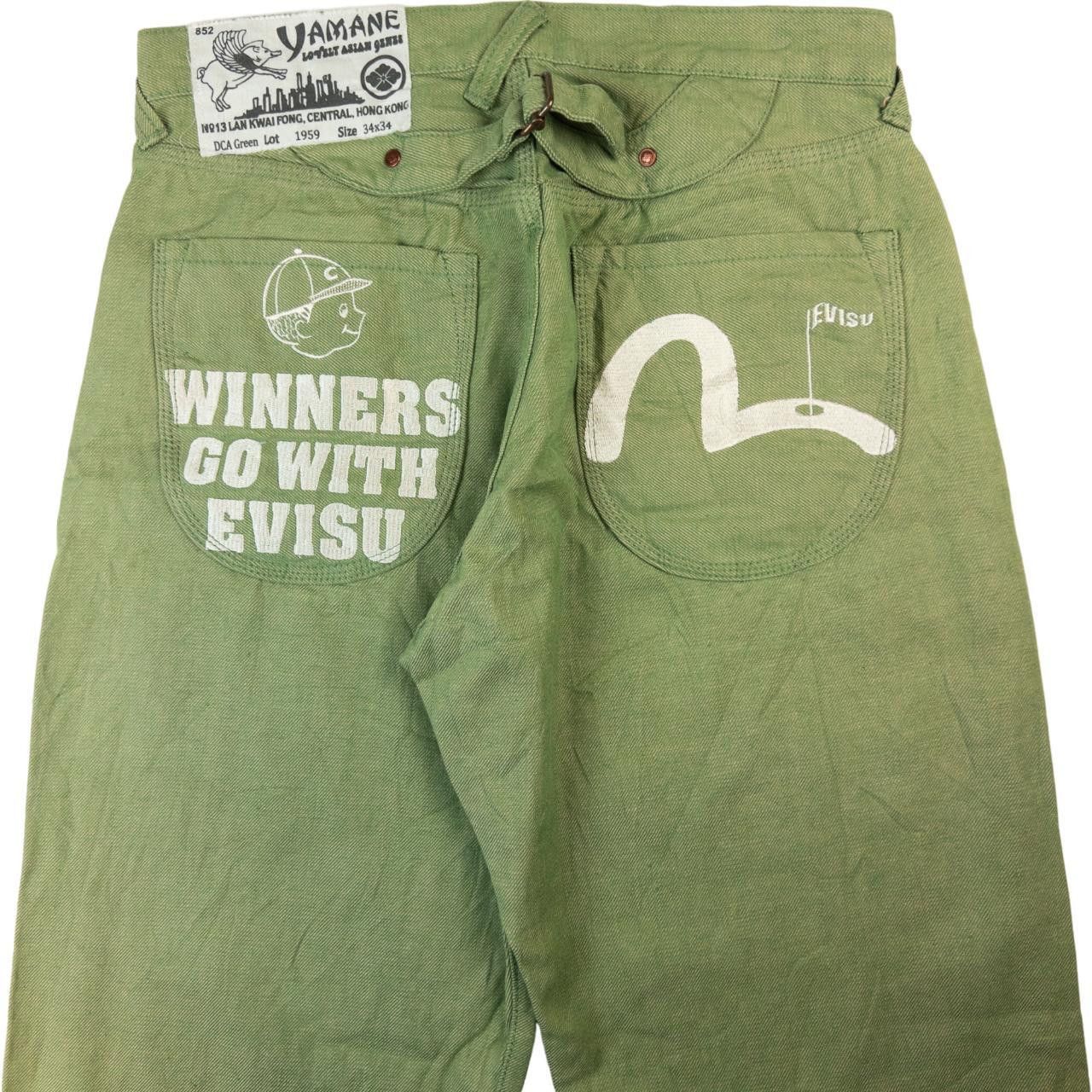Evisu Vintage Evisu Yamane Embroidered Japanese Denim Jeans W32 Size US 32 / EU 48 - 1 Thumbnail