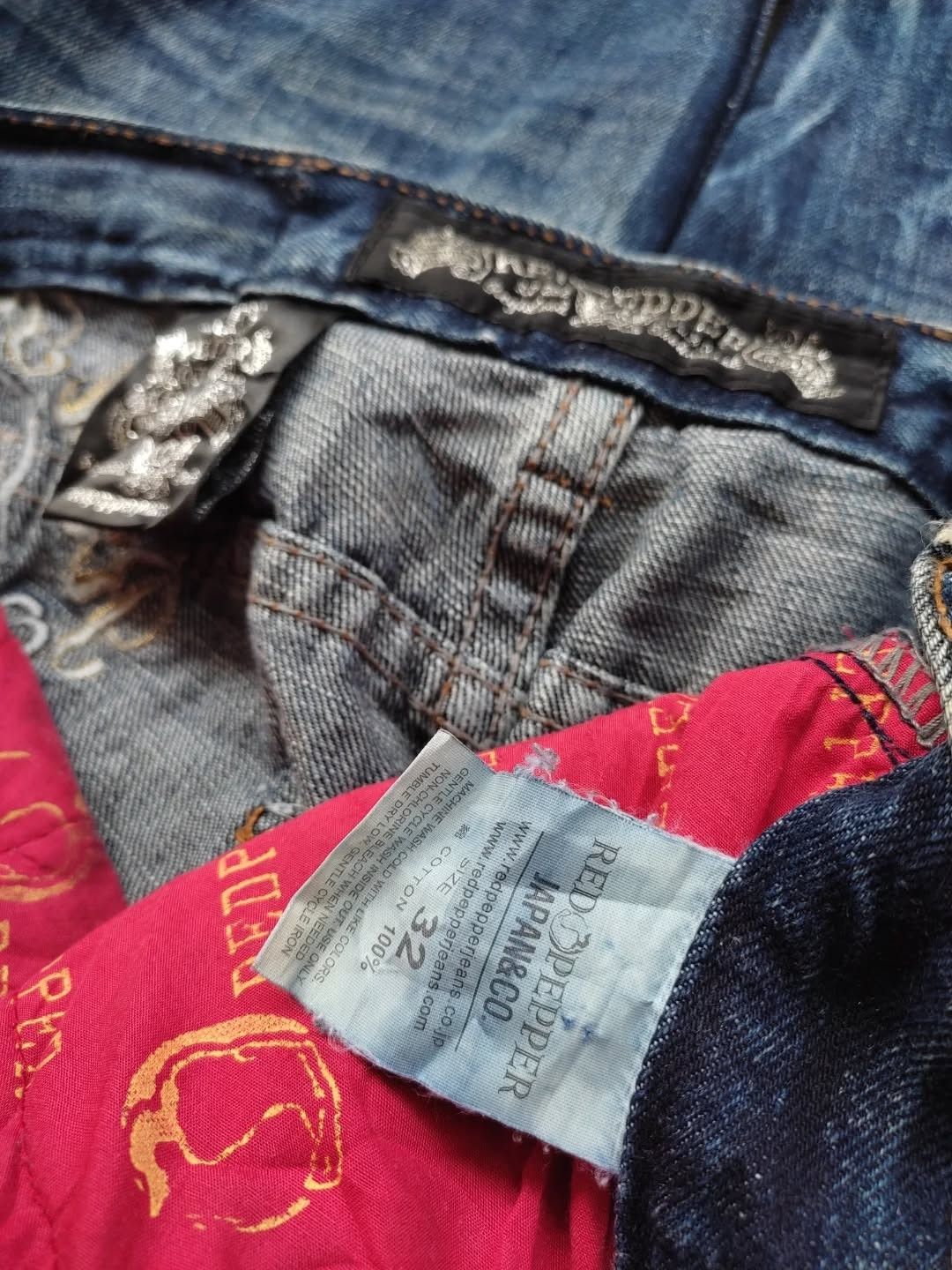 Japanese Brand Redpepper vintage denim Size US 35 - 10 Thumbnail