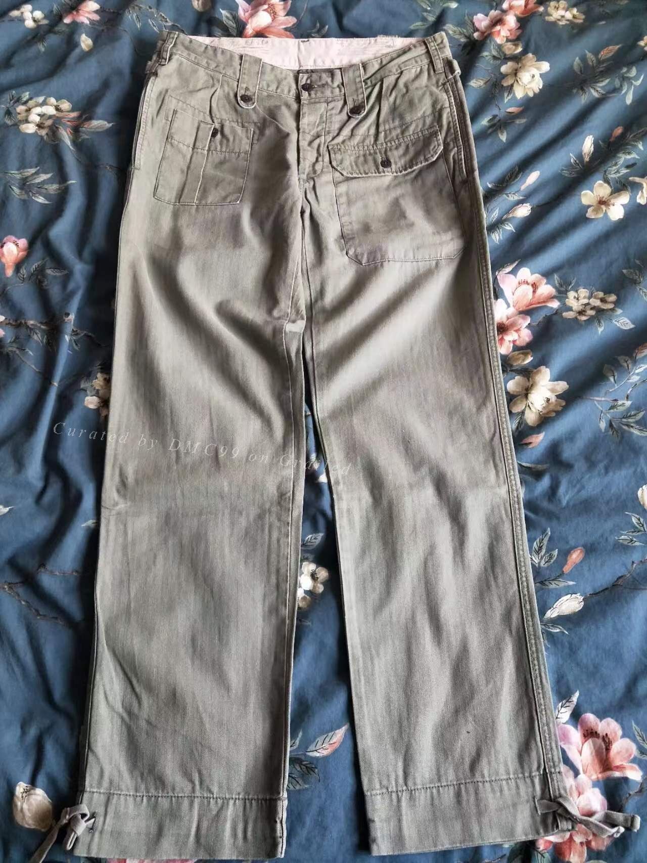 RRL Ralph Lauren Vintage Ralph Lauren Olive Cargo Pants Size US 30 / EU 46 - 1 Thumbnail