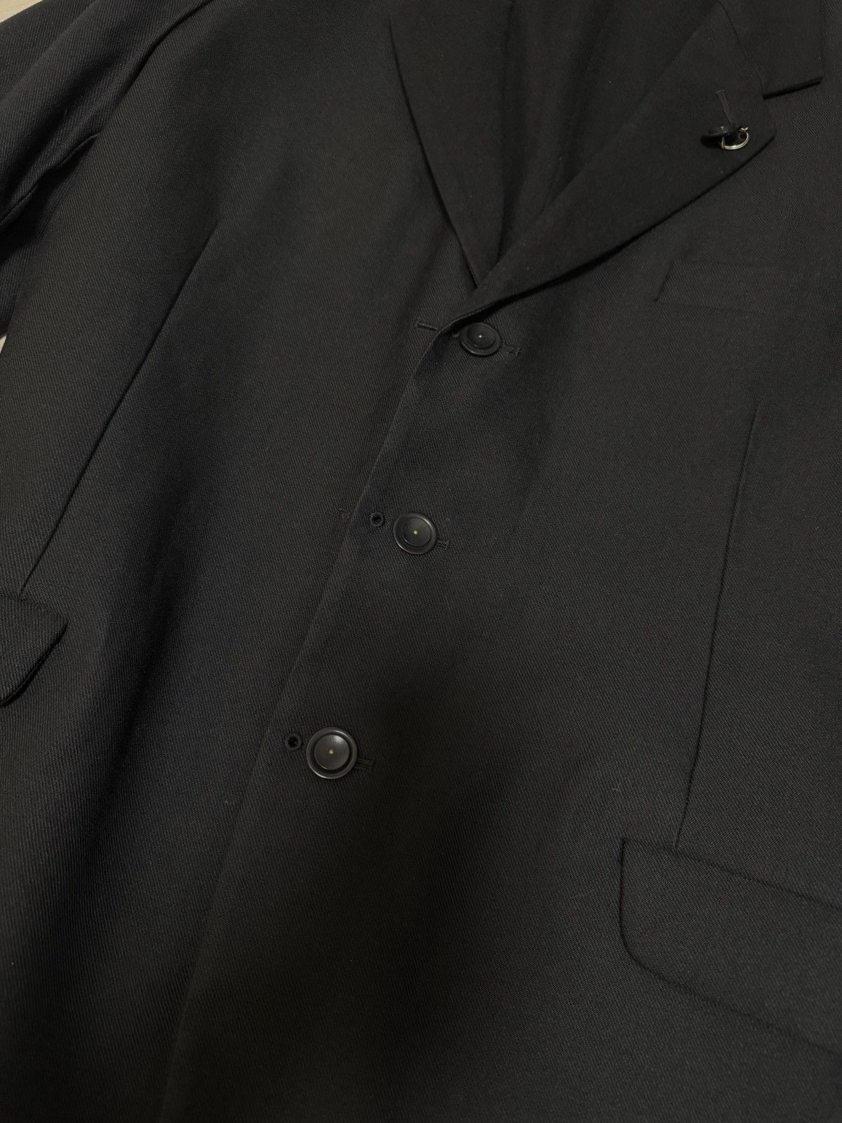 Yohji Yamamoto Yohji Yamamoto Pour Homme 00s Suede Jacket Size US S / EU 44-46 / 1 - 9 Thumbnail