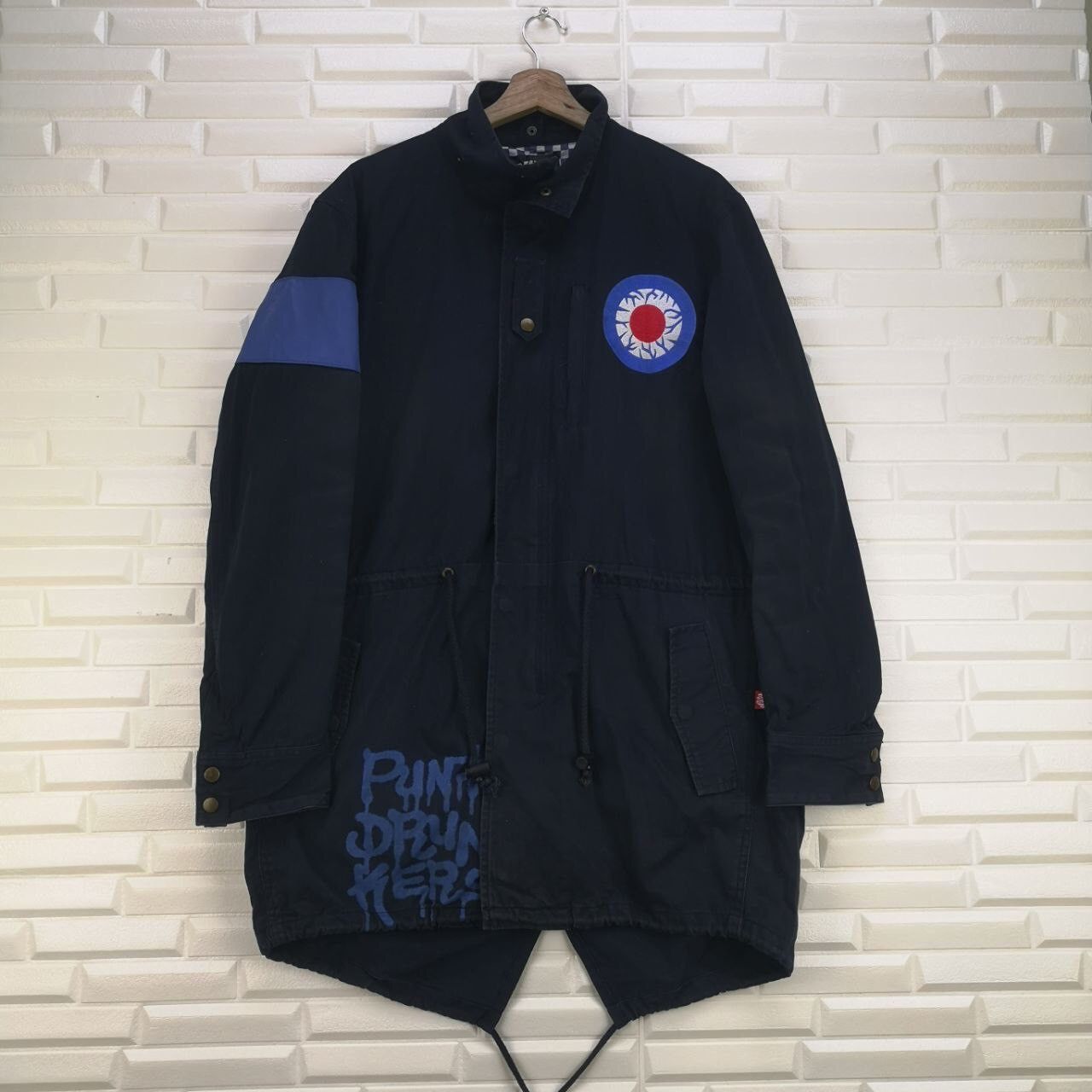 Japanese Brand × Vintage Japanese Brand Punk Drunker Parka Jacket Size US M / EU 48-50 / 2 - 2 Thumbnail
