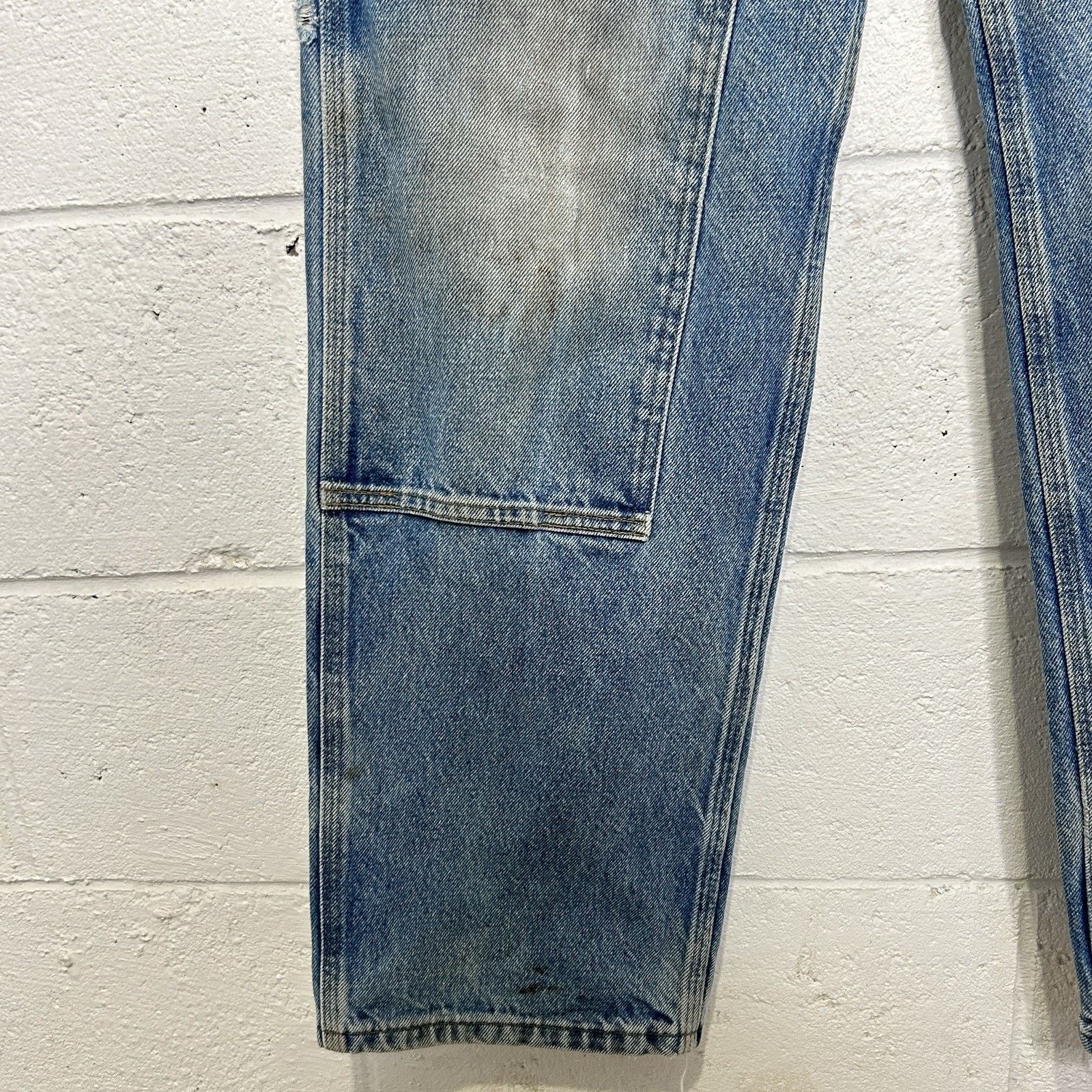 Carhartt Vintage Carhartt Logger Denim DoubleKnee Pants “Darkstone” Size US 32 / EU 48 - 5 Thumbnail