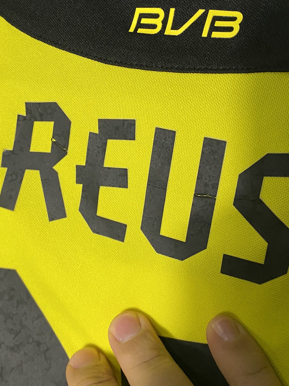 Puma × Vintage 2013 Puma Borussia Dortmund Soccer Jersey #11 Reus Size US L / EU 52-54 / 3 - 9 Thumbnail
