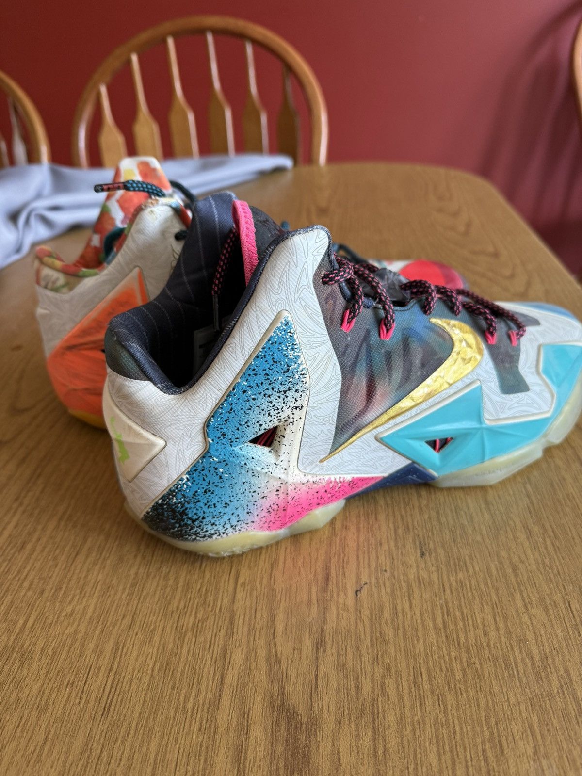 Nike LEBRON 11 What The LeBron Size US 10.5 / EU 43-44 - 6 Thumbnail