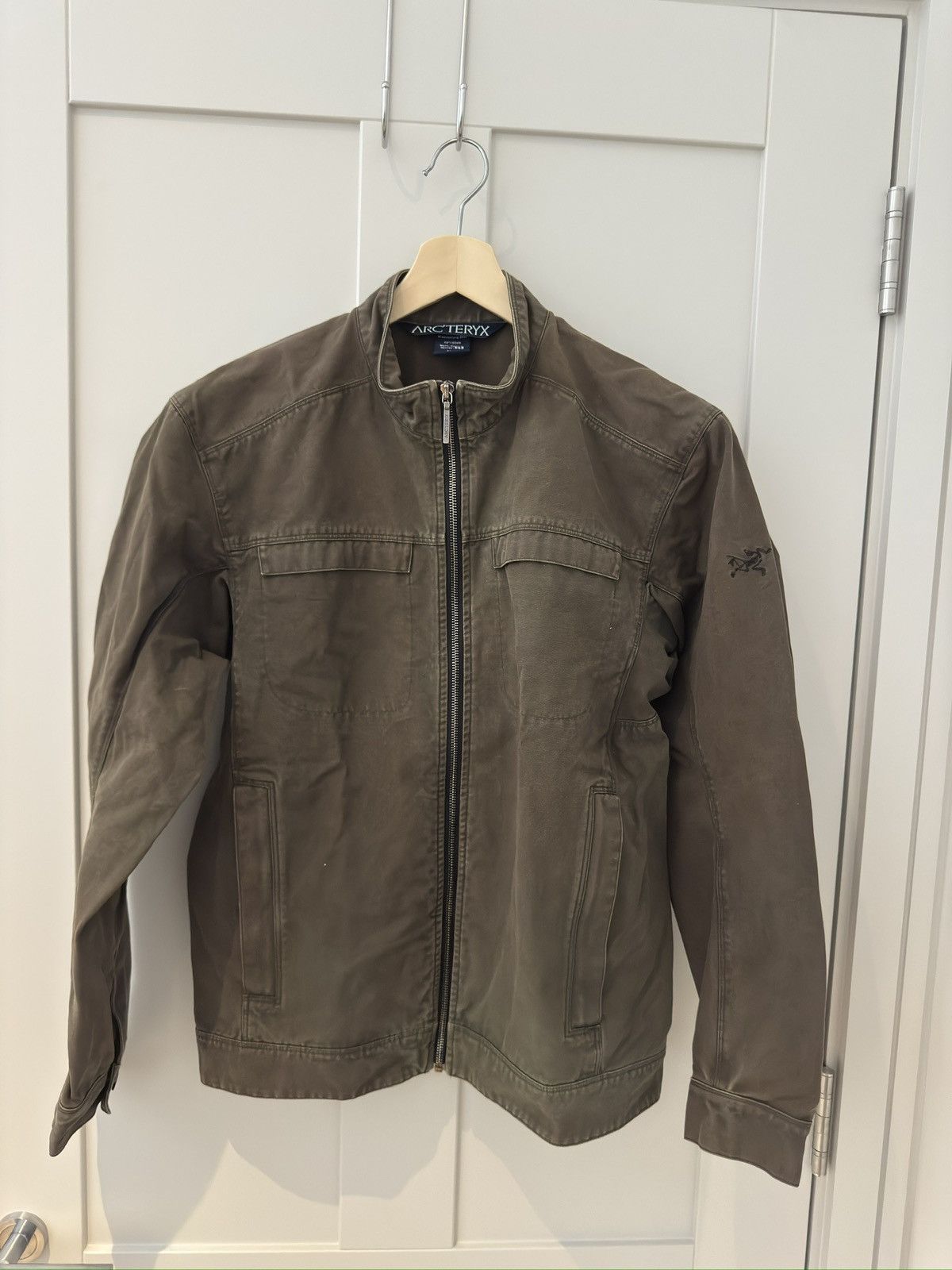 ARC'TERYX crosswire M ジャケット Arc'teryx Mens Fall 2012 Crosswire Cotton Canvas Jacket Size