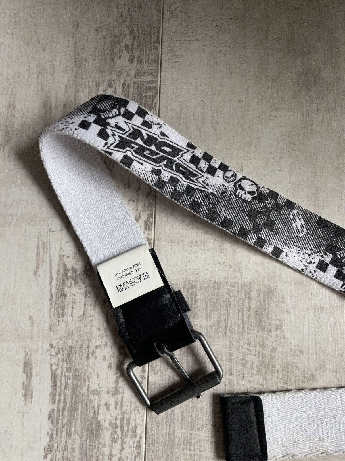 Japanese Brand × No Fear × Vintage Crazy Y2K No Fear 90’s Belt Logo Monogram Japanse Size ONE SIZE - 3 Thumbnail