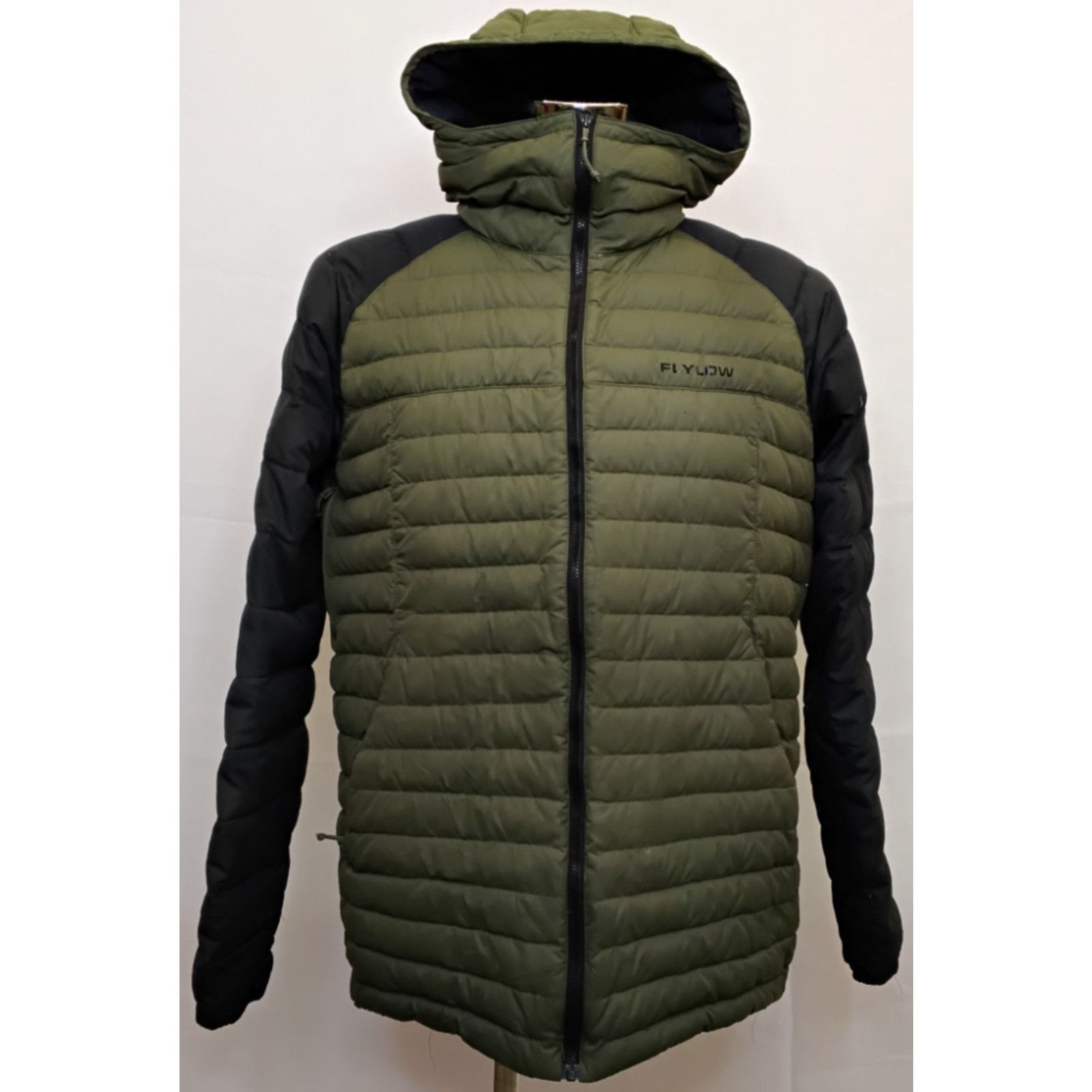 Flylow Flylow Goose Down Puffer Jacket Men's L Green/Black 600 FP Size US L / EU 52-54 / 3 - 2 Thumbnail