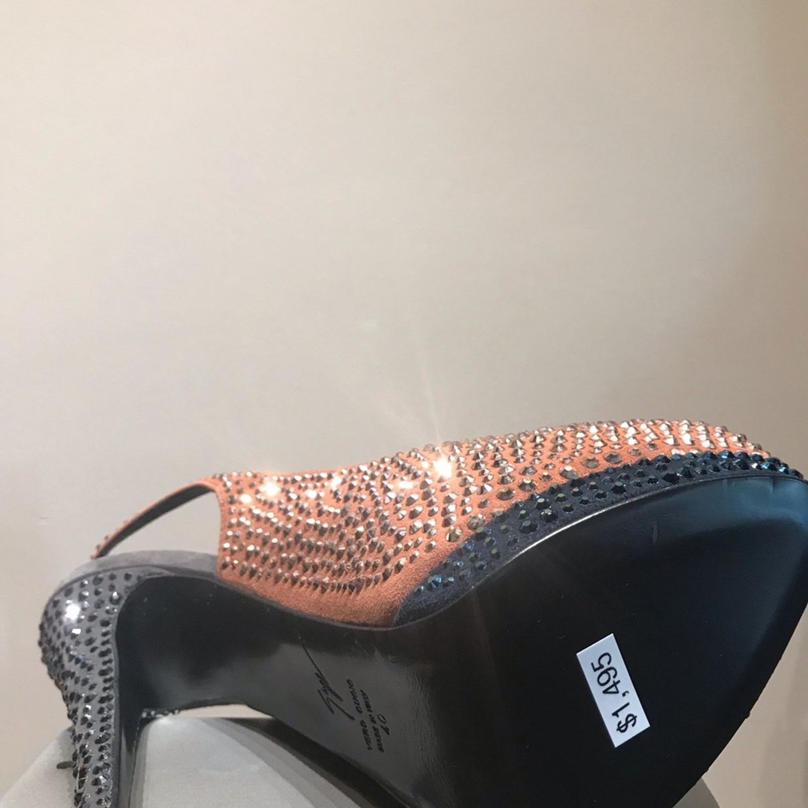 Giuseppe Zanotti Hi heel platform with Swarovski crystal Size US 10 / IT 40 - 5 Thumbnail
