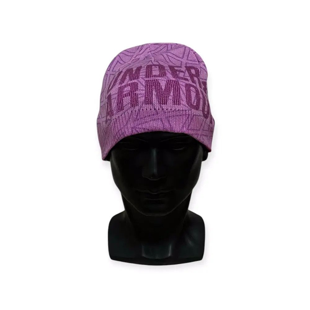 Under Armour × Vintage Vintage Under Armour Spell out Beanie Hat Size ONE SIZE - 1 Thumbnail