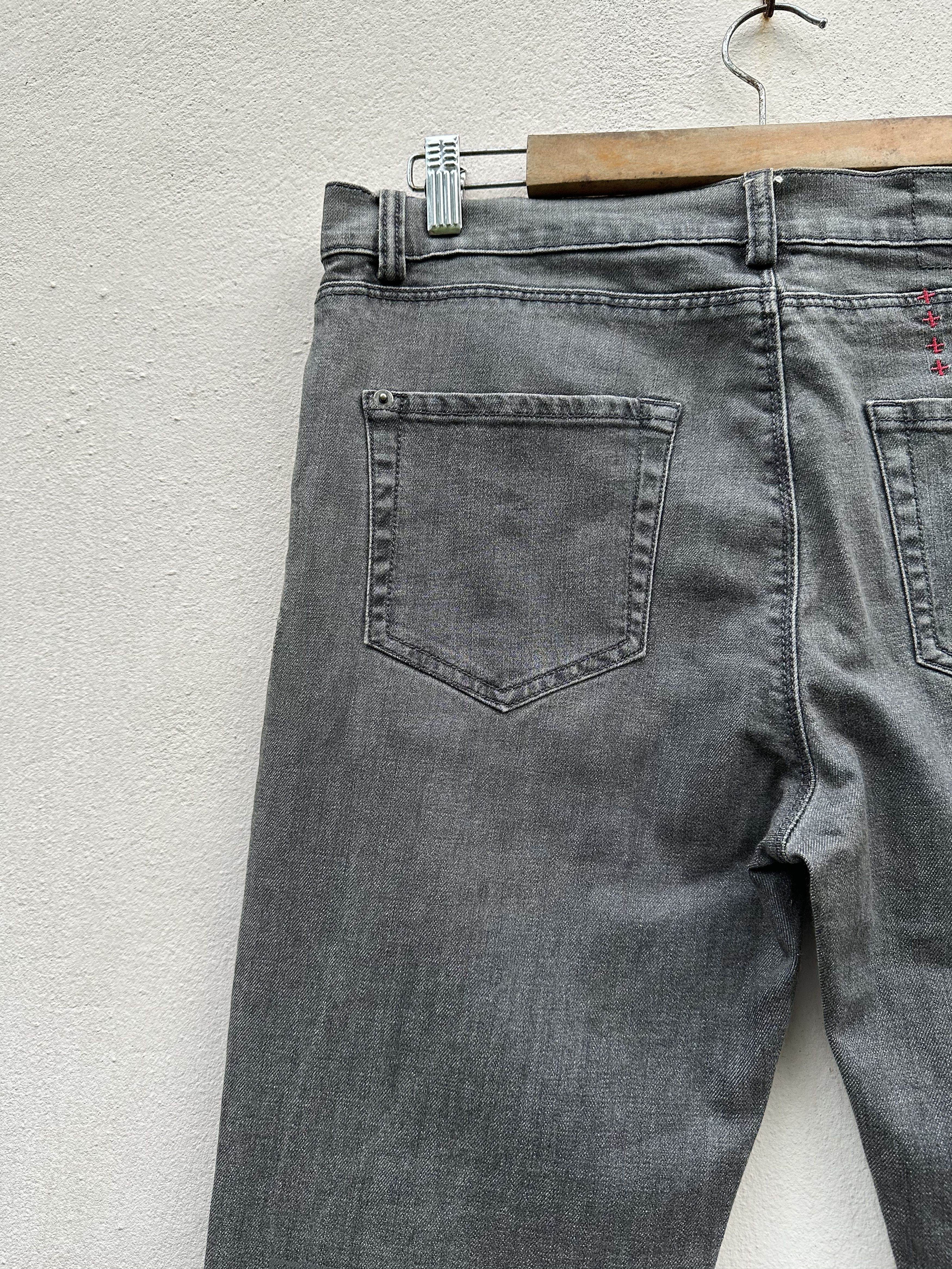 Ksubi Ksubi Black Faded Denim Jeans Size US 34 / EU 50 - 14 Thumbnail
