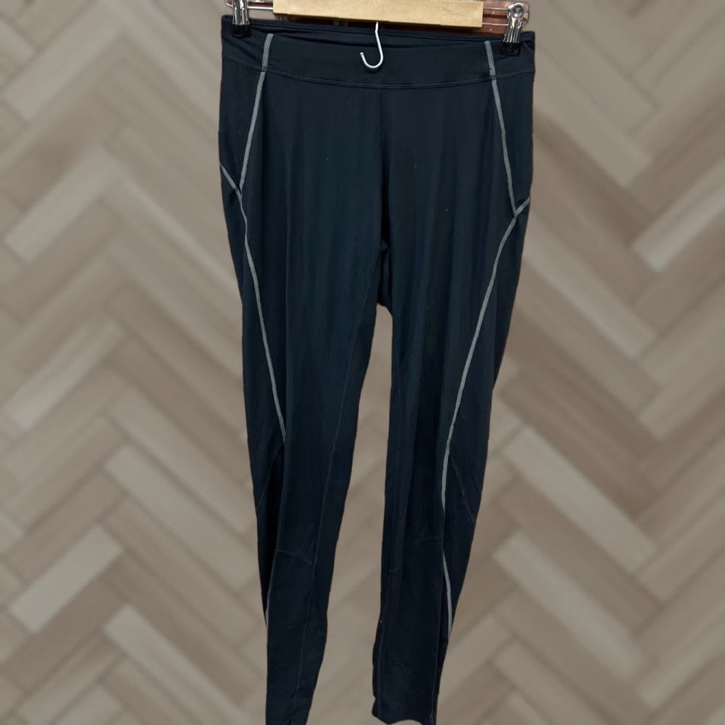 Vintage REI Leggings Black Womens Small Activewear Run Jog Yoga 25in Inseam Ankle Skinny Stretch Nylon Polyester Spandex Pull On Regular Size: S Clothing Size 28" / US 6 / IT 42 - 1 Thumbnail