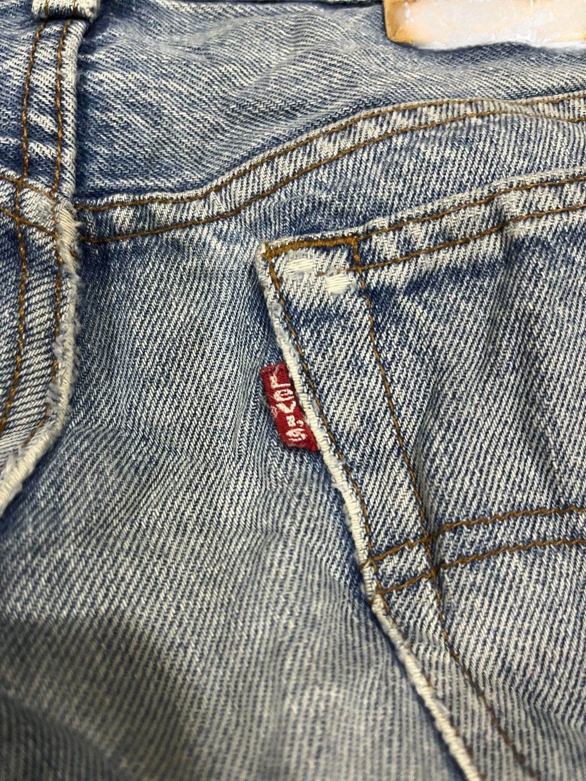 Levi's Vintage Clothing Vintage levis 501 denim rendem usa Size US 32 / EU 48 - 16 Thumbnail