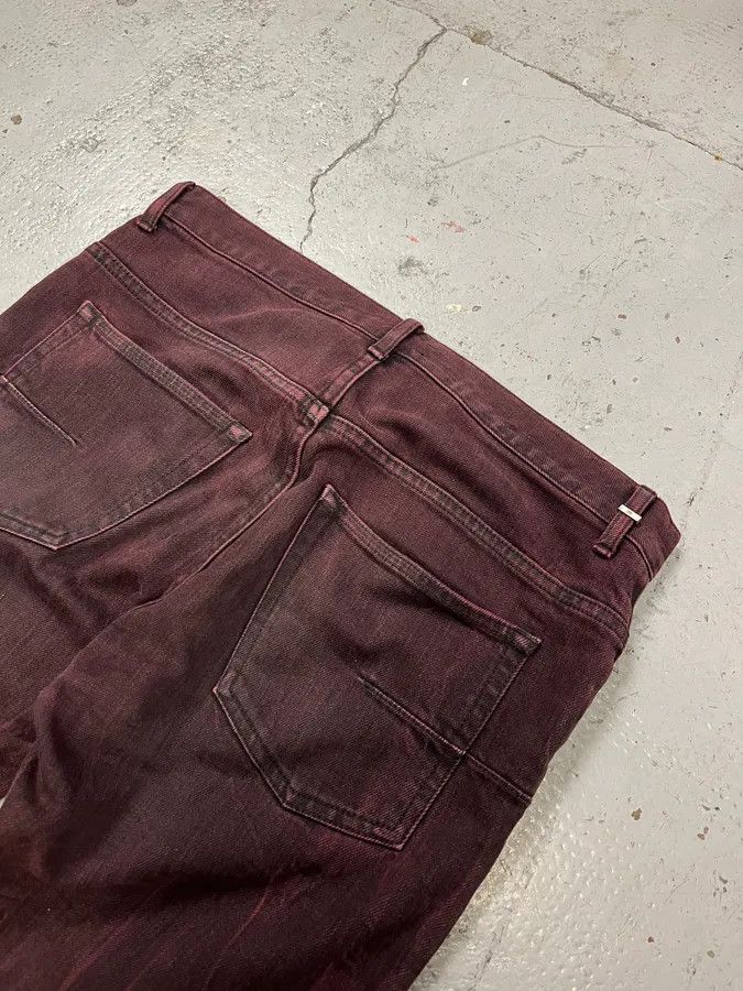 Dior 2010s Dior Purple Shadow Slim Denim Jeans by Kris Van Assche Size US 39 - 8 Thumbnail