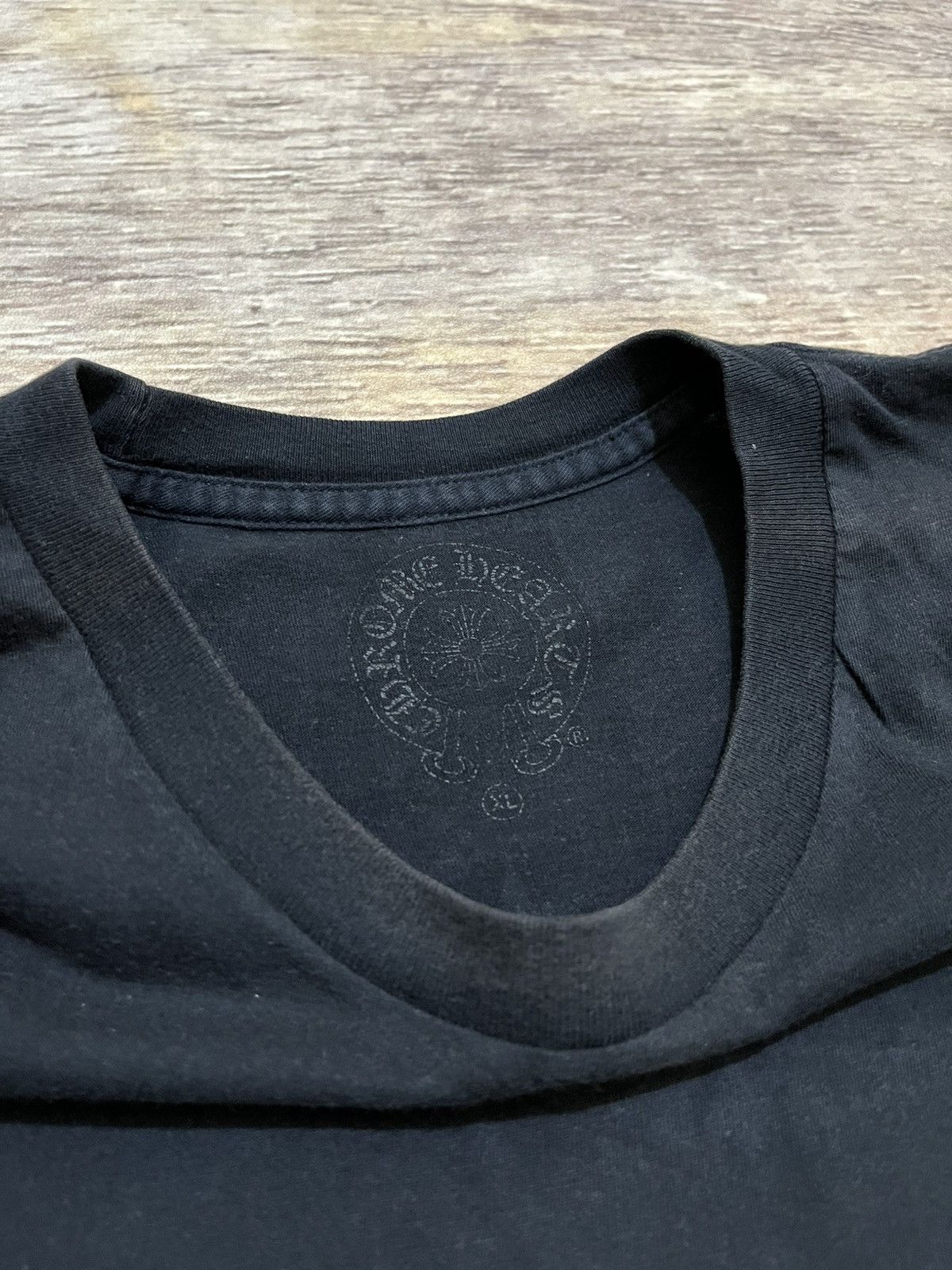 Chrome Hearts Chrome Hearts Joe Foti Mahalia Wing Skull Arrows Tee Black Size US XL / EU 56 / 4 - 5 Thumbnail