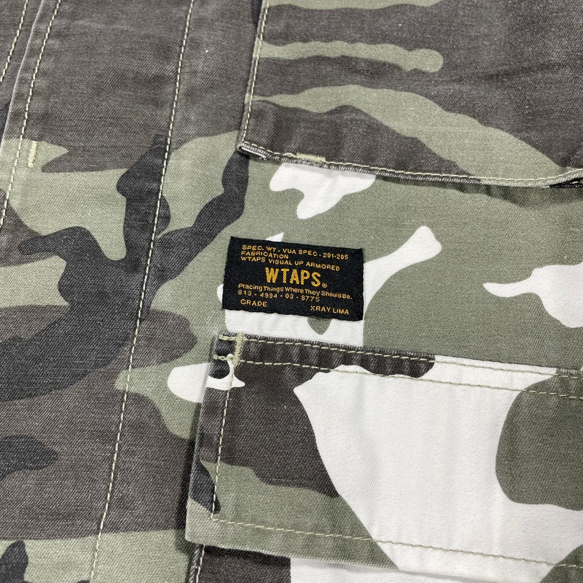 Wtaps WTAPS JUNGLE LS 02 SHIRT COPO TWILL URBAN CAMO 2016 Size US XL / EU 56 / 4 - 4 Thumbnail