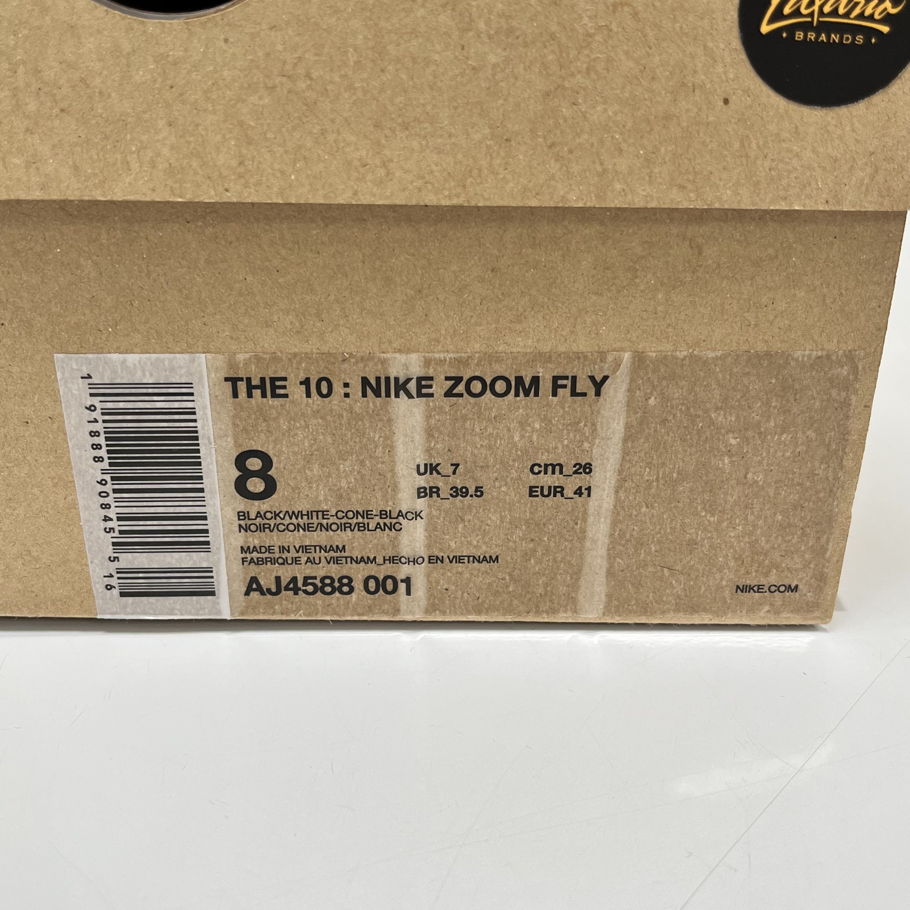 Nike × Off-White Nike Zoom Fly x Off-White Black/Silver Size US 8 / EU 41 - 18 Thumbnail