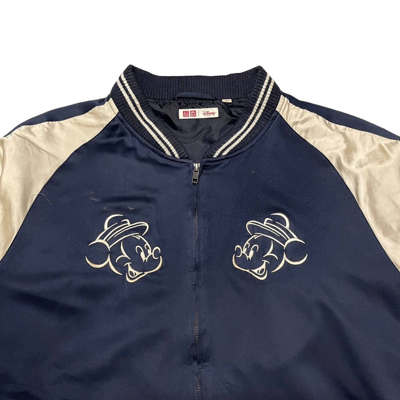 Disney Disney Uniqlo Mickey Mouse Sukajan Souvenir Jacket Size US XL / EU 56 / 4 - 4 Thumbnail