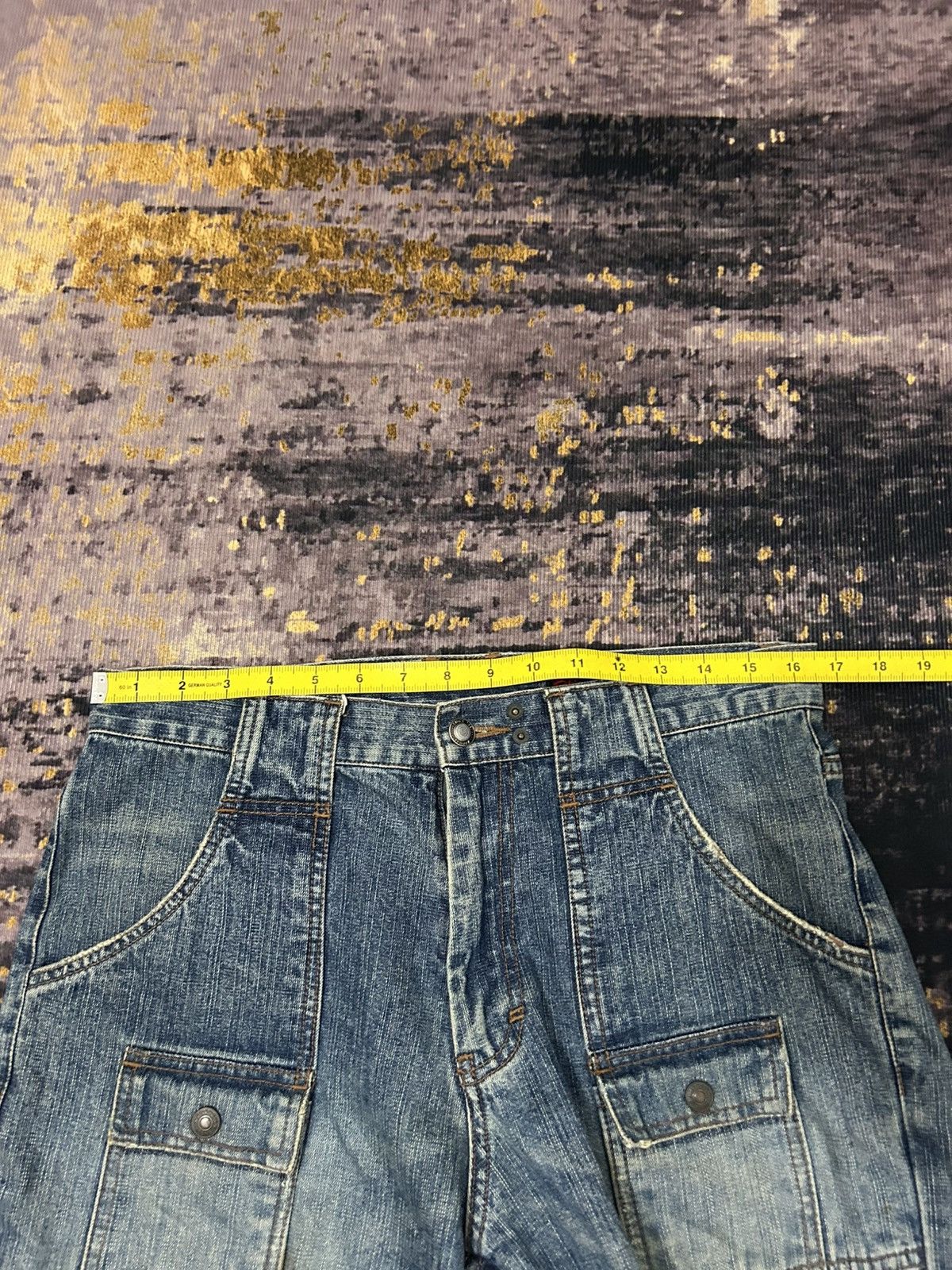 Japanese Brand Kissmark Japan 6 Pocket Rippert Jeans Size US 33 - 18 Thumbnail