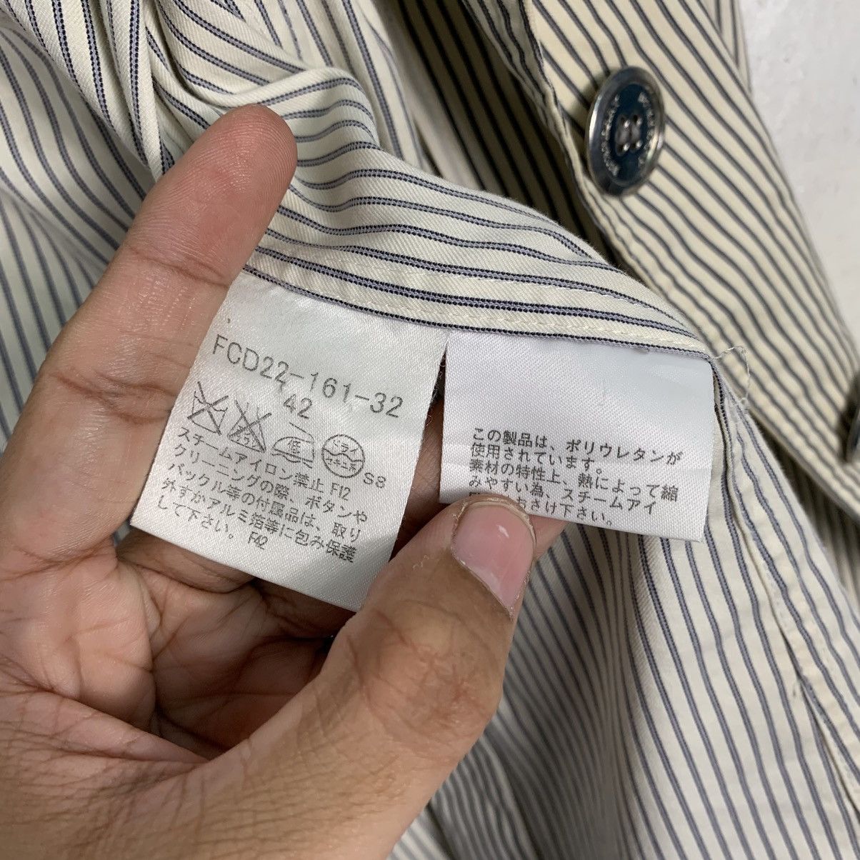 Burberry Burberry Stripe Women Jacket Size M / US 6-8 / IT 42-44 - 16 Thumbnail