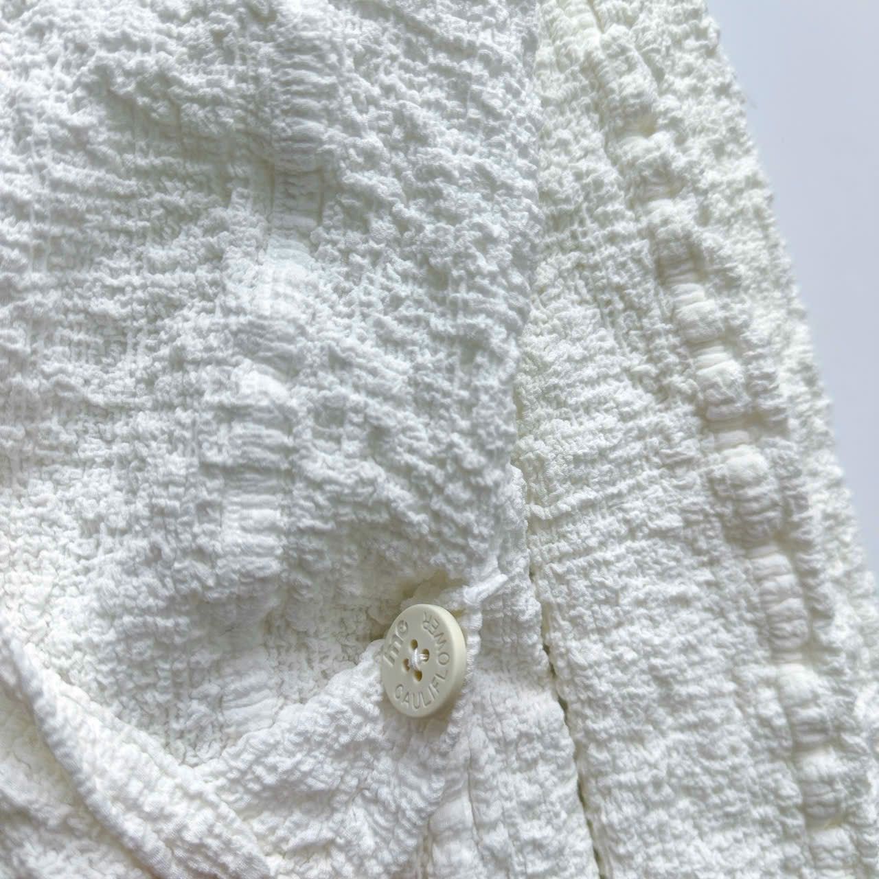 Issey Miyake Issey Miyake Me Cauliflower Pleated Blazer Size S / US 4 / IT 40 - 4 Thumbnail
