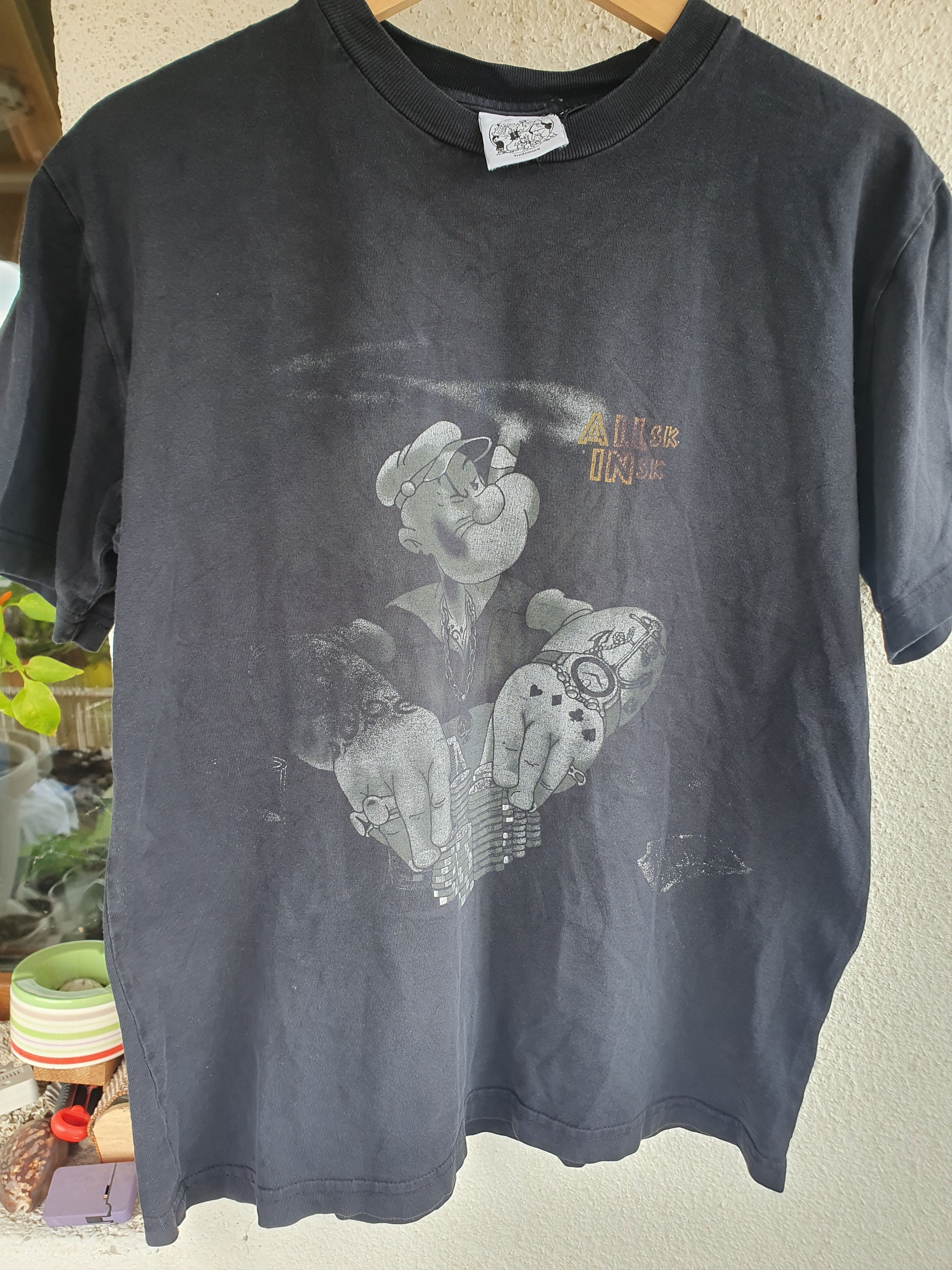 Anime Popeye 2006 King Features Syndicate t-shirt sz M Size US M / EU 48-50 / 2 - 4 Thumbnail