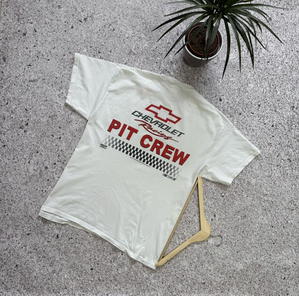 NASCAR × Vintage Vintage 2000 Chevrolet Racing Pit Crew NASCAR T-Shirt Size US XXL / EU 58 / 5 - 1 Thumbnail