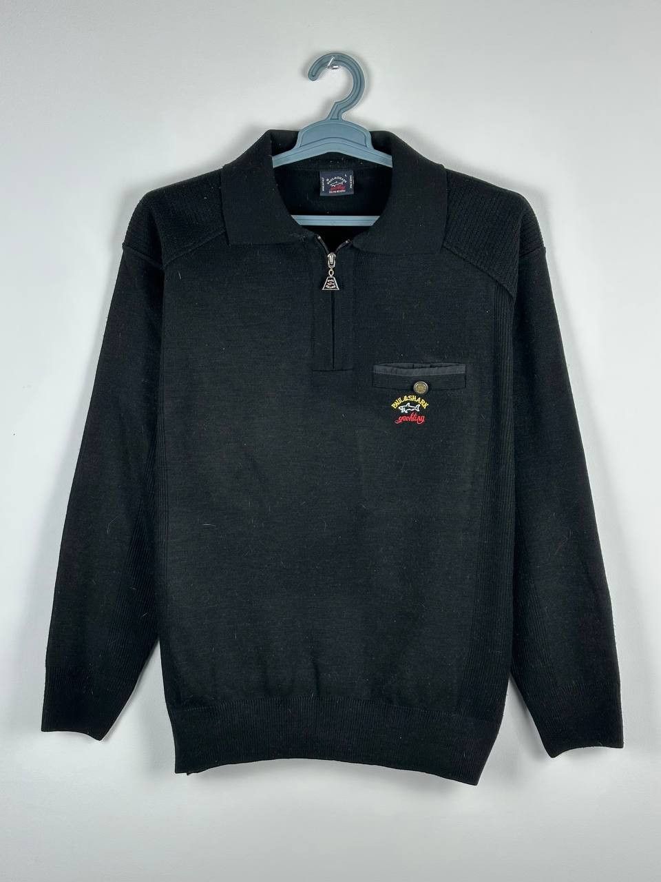 Paul & Shark × Vintage Paul and Shark Yachting Wool Cableknit Sweater Mens Size US XL / EU 56 / 4 - 1 Thumbnail