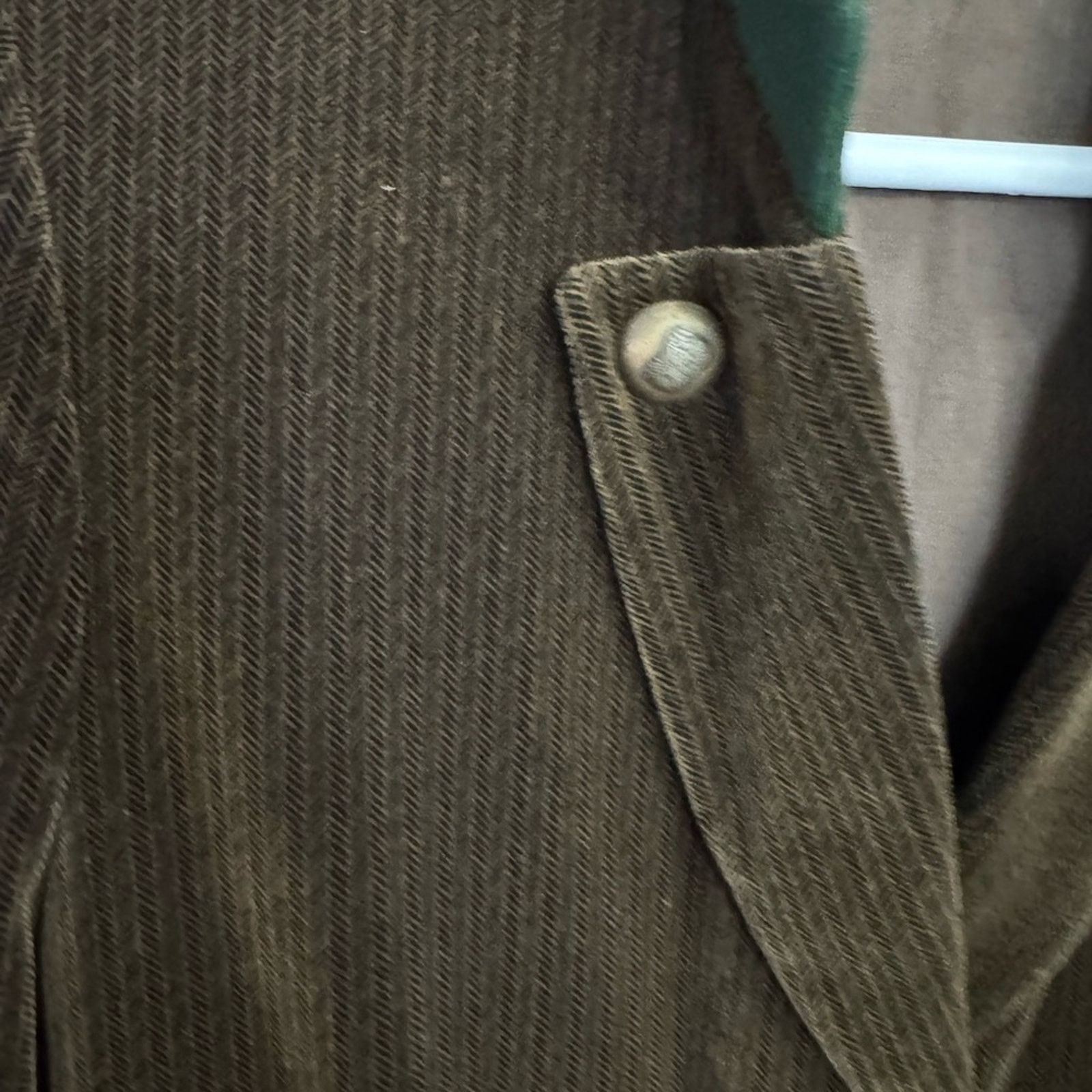 NBDN Nobrandedon VTG Susanne Von Domberg Corduroy Blazer with Gold Buttons Size L / US 10 / IT 46 - 2 Thumbnail