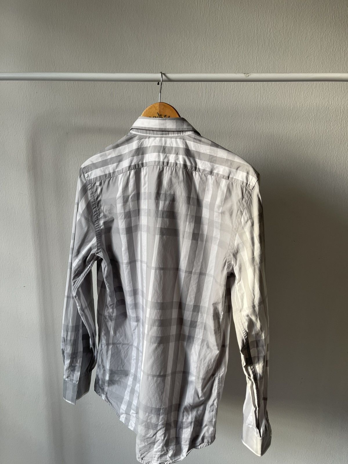 Burberry Burberry Grey Novacheck Shirt Size US M / EU 48-50 / 2 - 5 Thumbnail