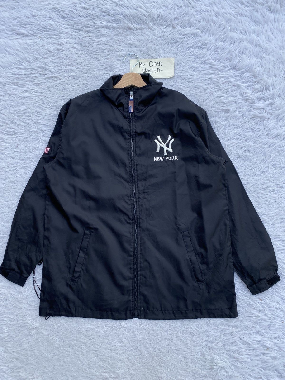 New York Yankees Rare New York Yankees NY Athletic Wear Raincoat Size US L / EU 52-54 / 3 - 8 Thumbnail