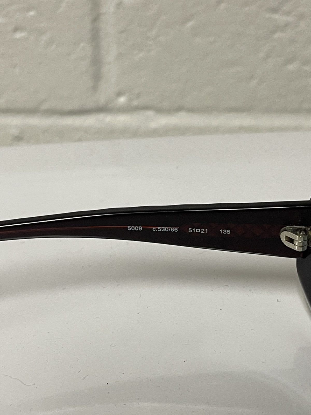 Chanel × Vintage Chanel 5009 Iridescent Rainbow Quilted 90’s Sunglasses Size ONE SIZE - 8 Thumbnail
