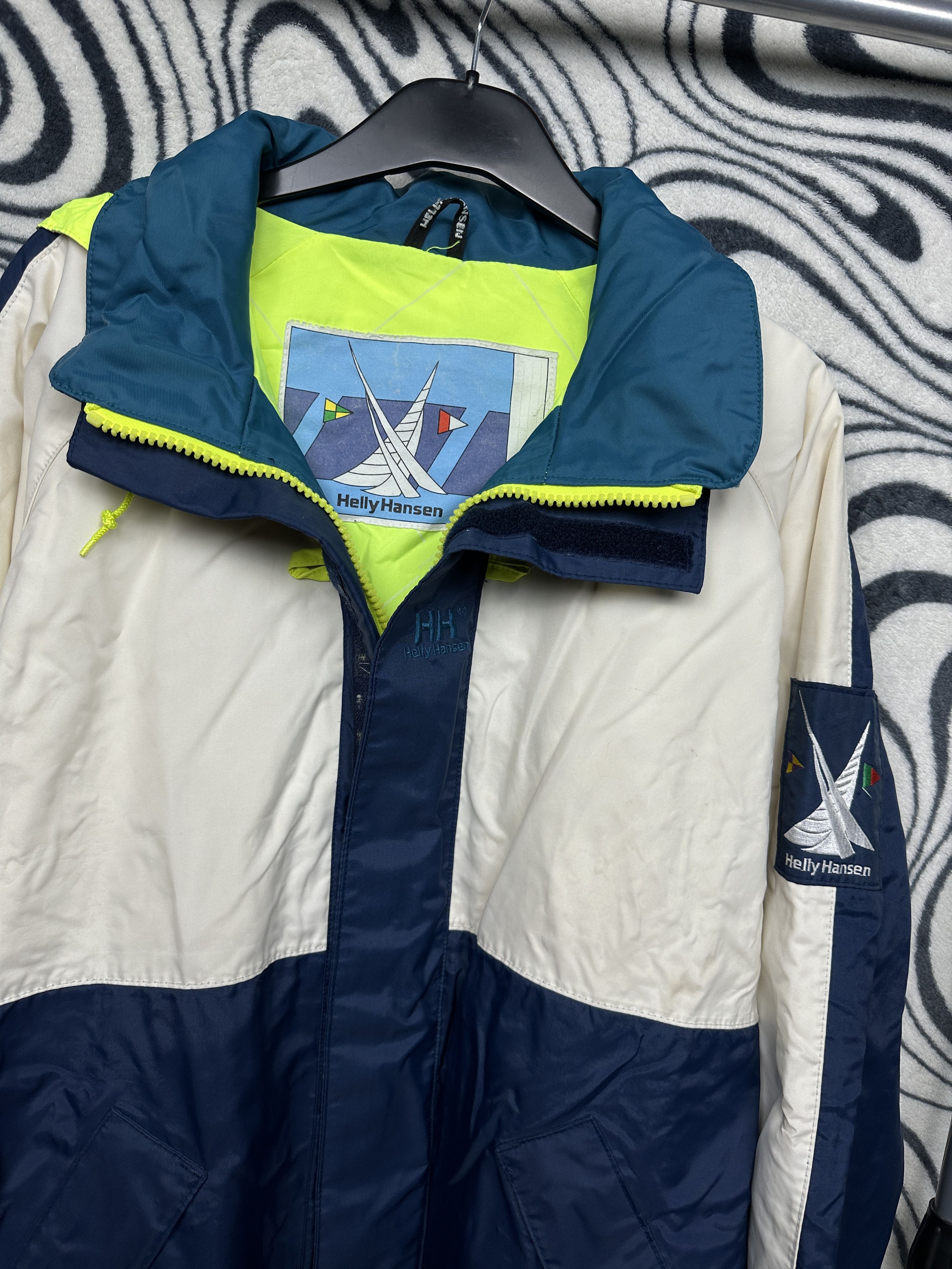 Helly Hansen Helly Hansen 90s Vintage Mens Sailing Gear Jacket Size US S / EU 44-46 / 1 - 2 Thumbnail