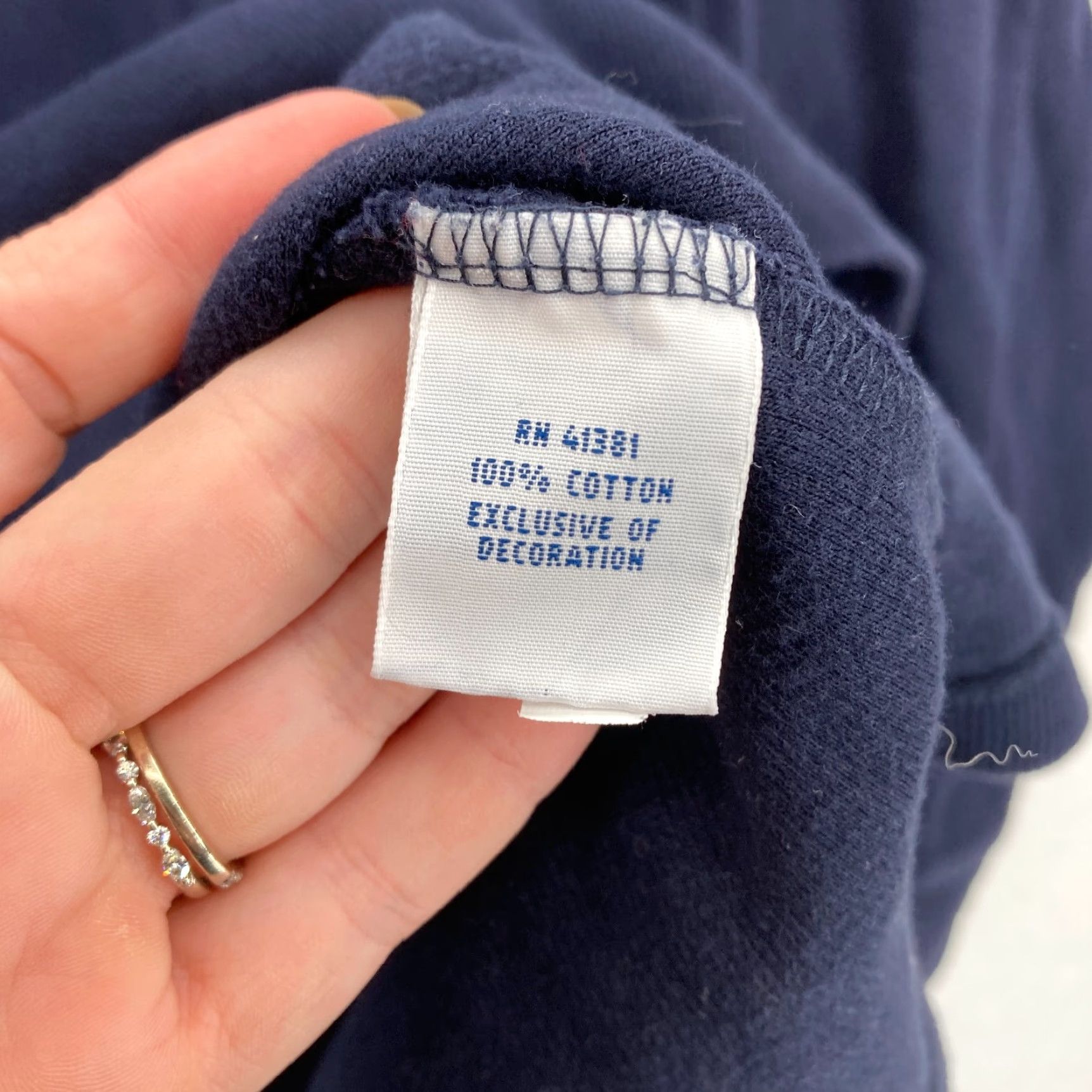 Polo Ralph Lauren Polo Ralph Lauren Navy Pullover Sweater 2XB Big Long Sleeve Quarter Zip Preppy Men Sweater Size US XXL / EU 58 / 5 - 5 Thumbnail