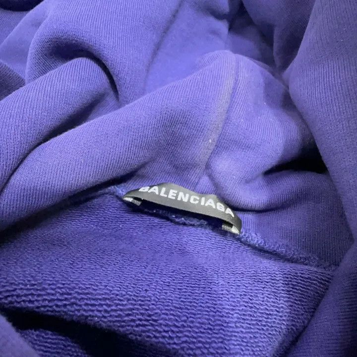 Balenciaga Balenciaga Balenciaga Logo Print Hooded Sweatshirt for Men Size US M / EU 48-50 / 2 - 1 Thumbnail