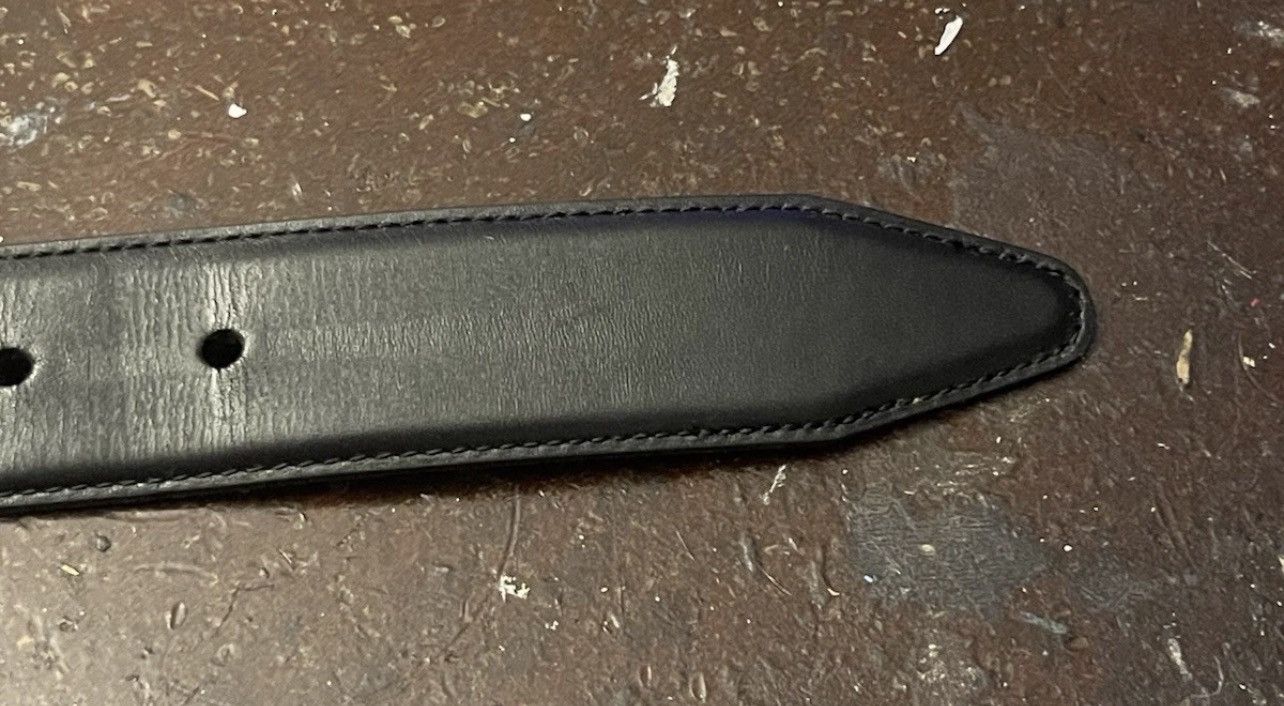 Allen Edmonds Allen Edmonds 102/40 39501 Leather Belt Made Size 40 Black Size 40 - 8 Thumbnail