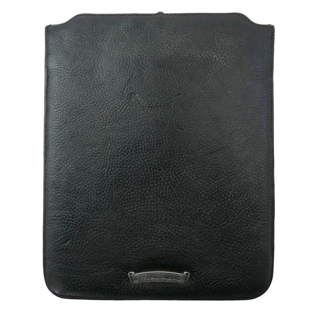 Chrome Hearts OFFER OK 🔥 CHROME HEARTS iPAD PAD CASE LEATHER SILVER Size ONE SIZE - 2 Thumbnail