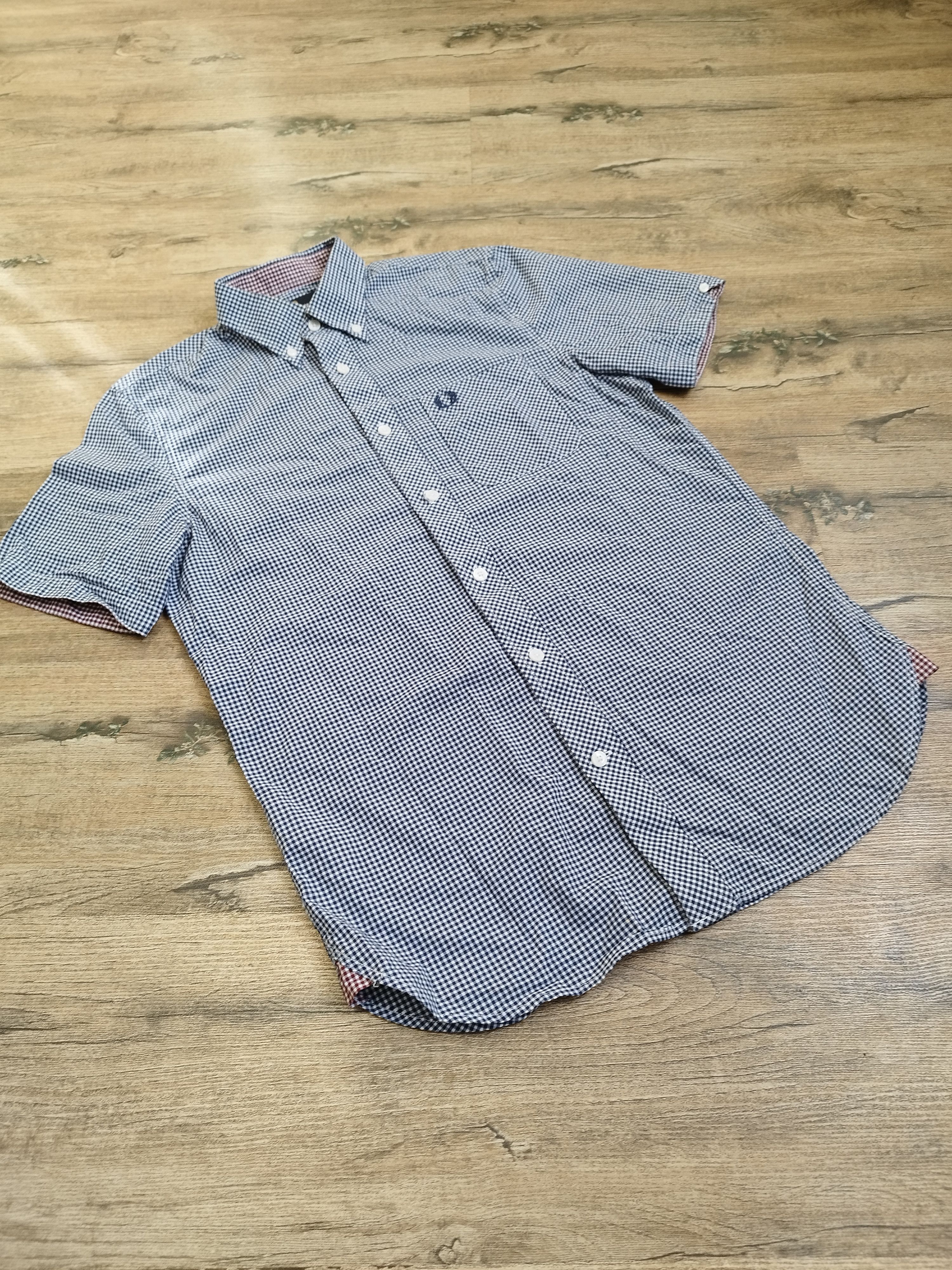 Fred Perry Fred Perry Button-Down Short Sleeve plaid Shirt mens S size Size US S / EU 44-46 / 1 - 2 Thumbnail