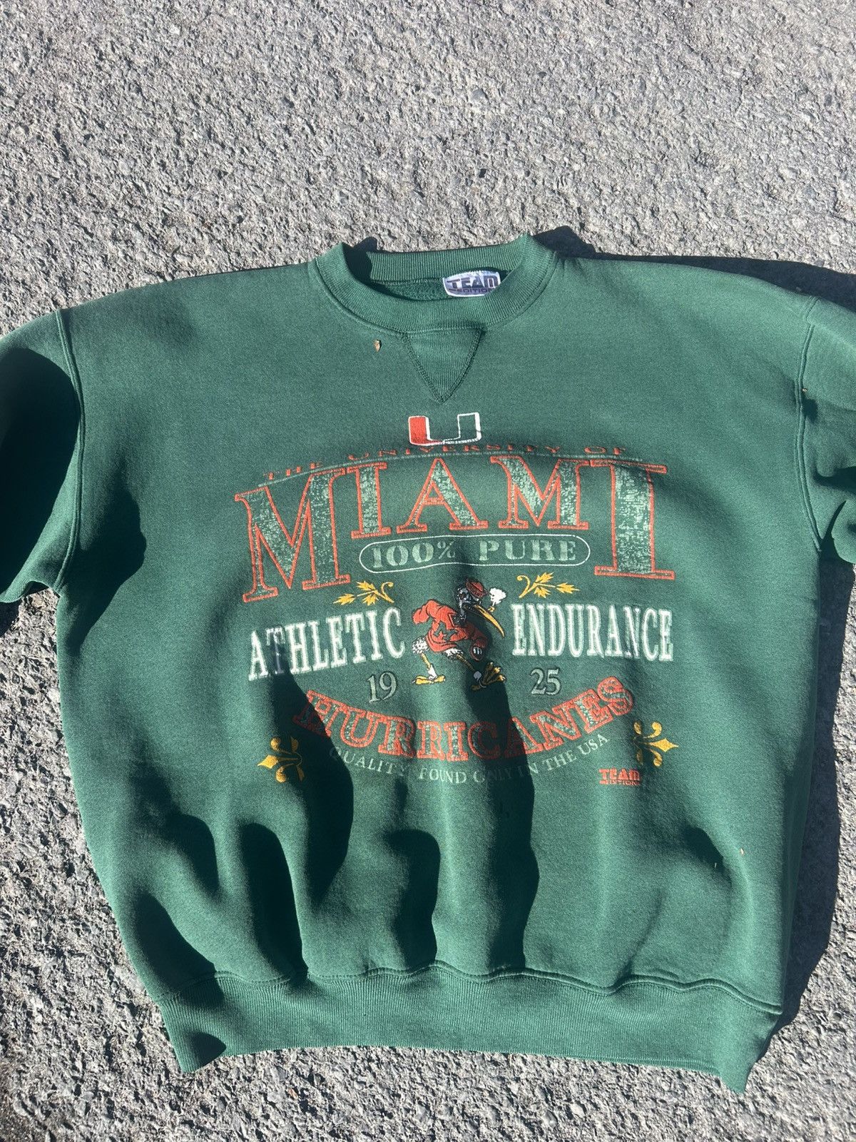 Other Vintage 90s Miami University crew neck Size US XL / EU 56 / 4 - 1 Thumbnail