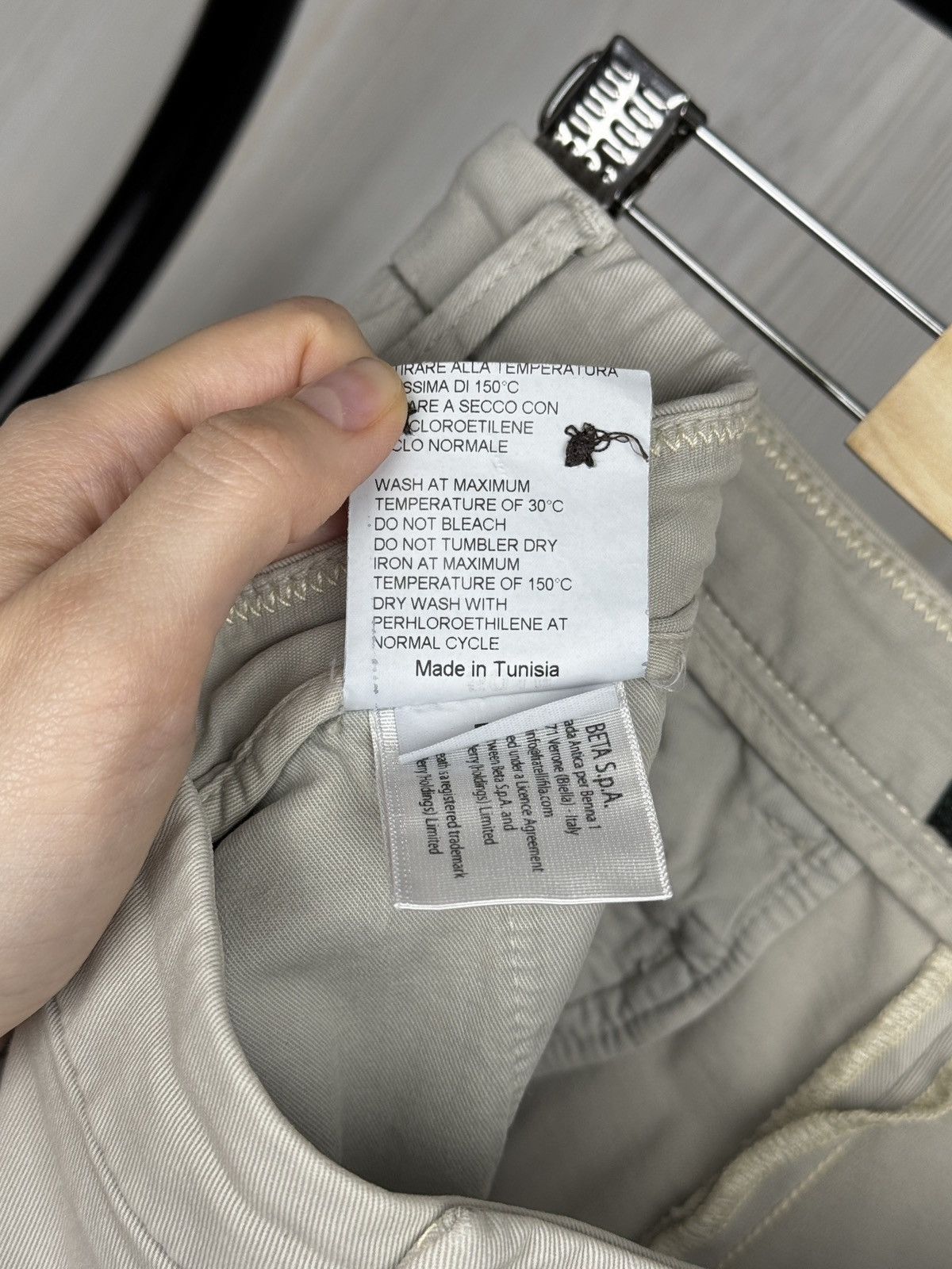 Fred Perry Fred Perry vintage beige grey cotton chino pants size 34 Size US 34 / EU 50 - 11 Thumbnail