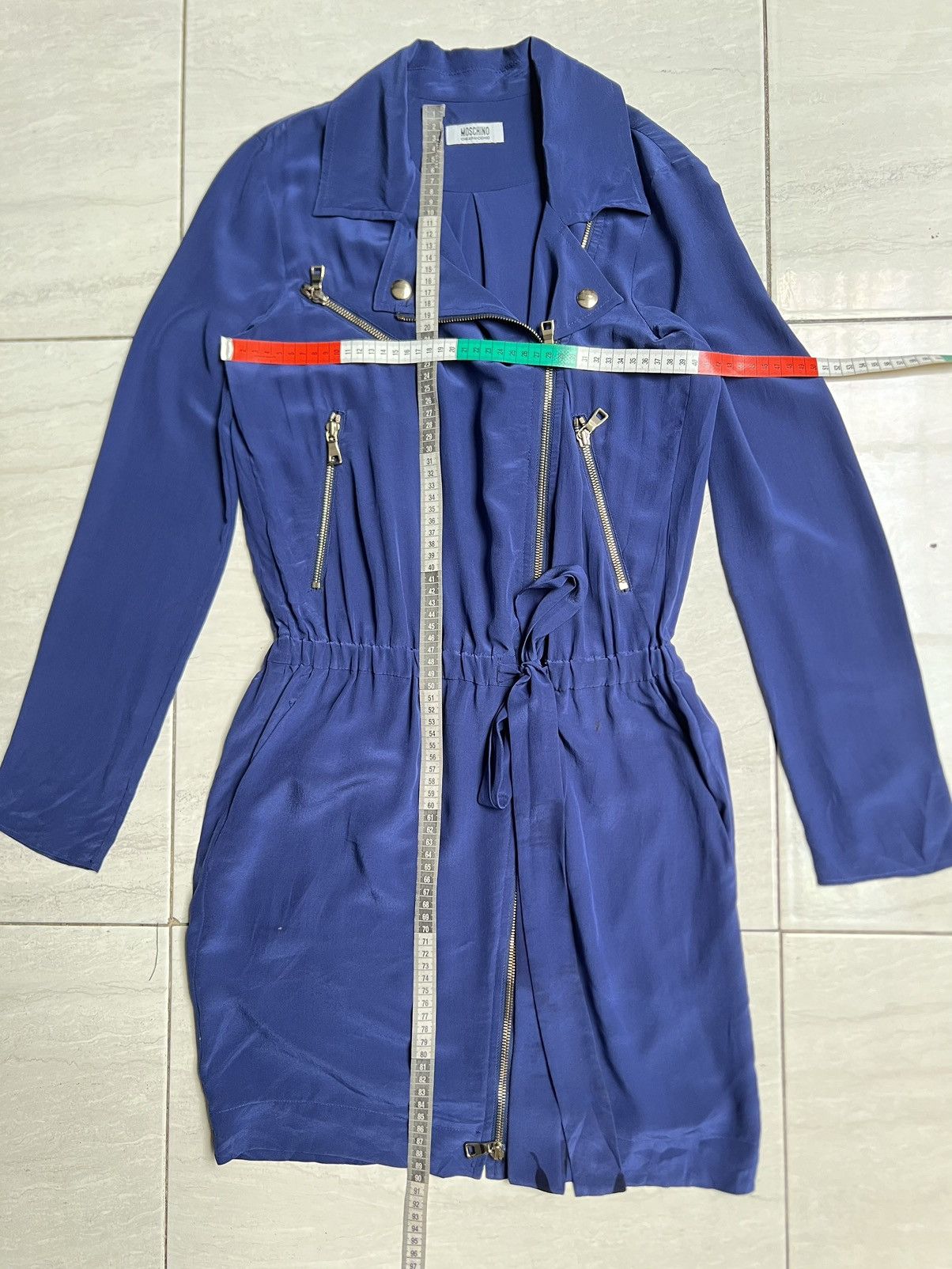 Moschino Moschino Cheap and Chic Zip Ramones Dress Size XS / US 0-2 / IT 36-38 - 12 Thumbnail