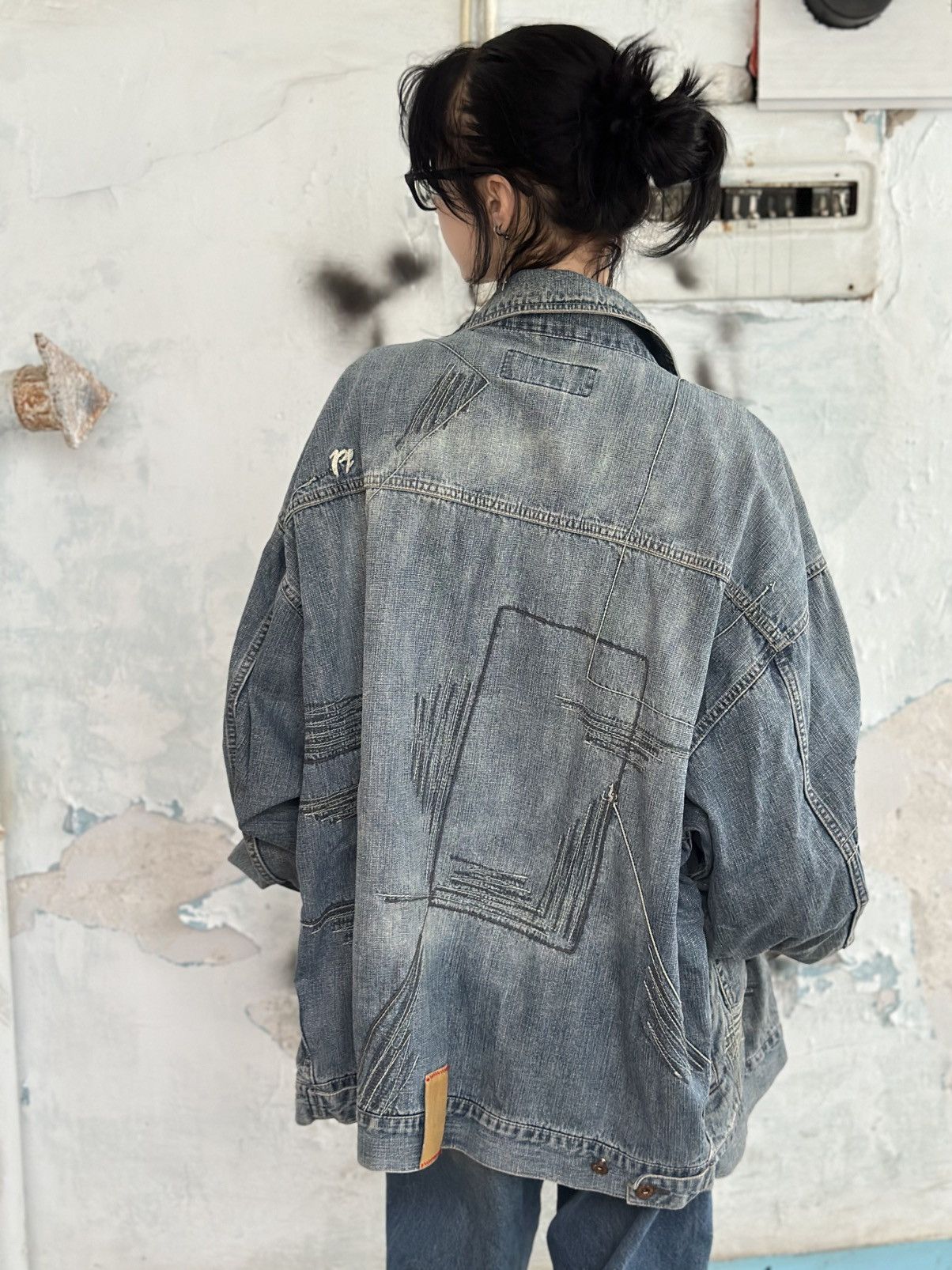 Phat Farm VTG Western Style Phat Farm Denim Jacket Size XL 90s USA Size US XL / EU 56 / 4 - 6 Thumbnail