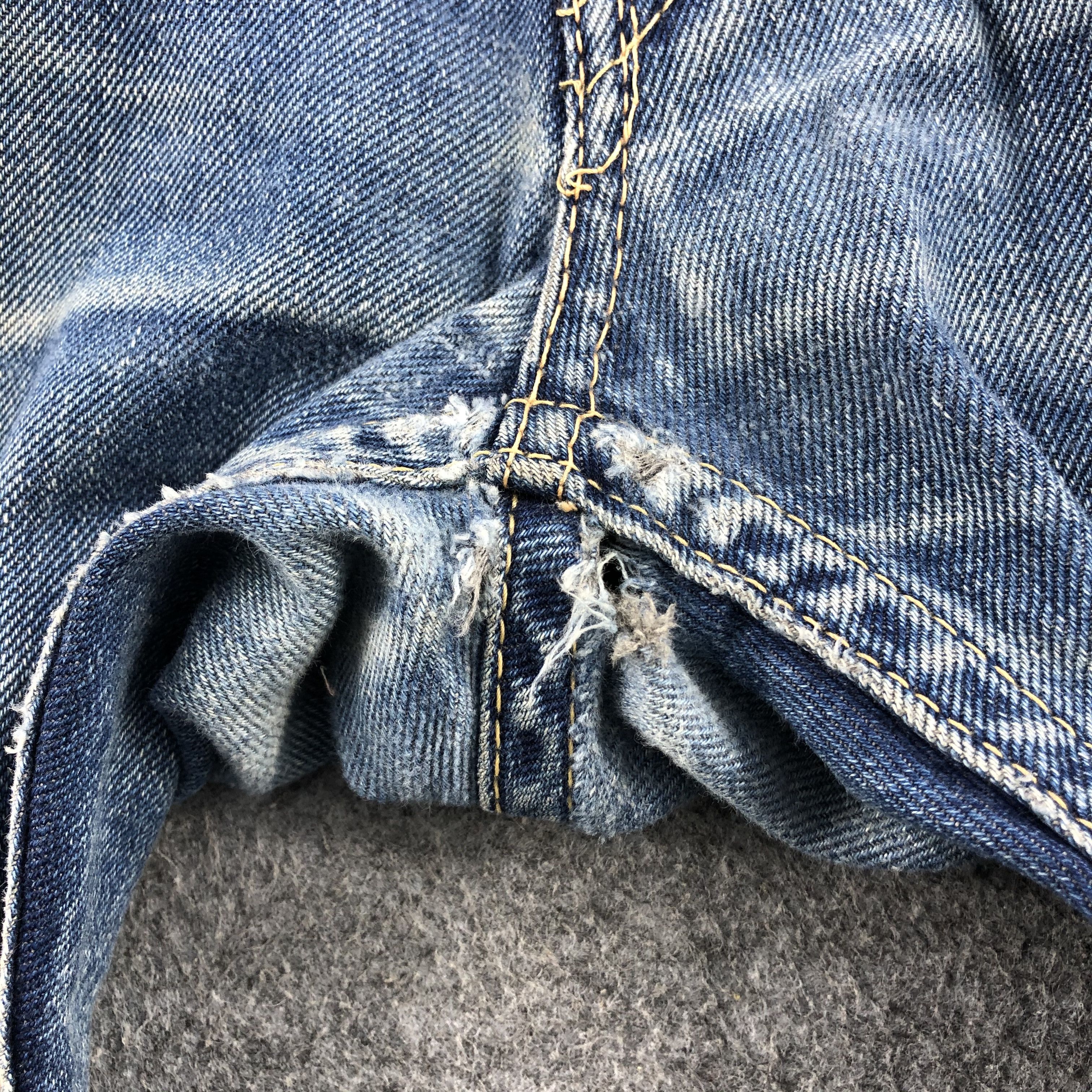 Levi's × Vintage Vintage 90s Blue Wash Levis 901 Jeans-JM1406 Size US 32 / EU 48 - 8 Thumbnail