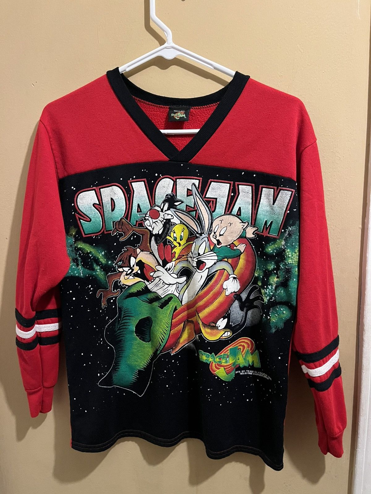 Vintage Vintage Space Jam long sleeve sleeping shirt Size US XS / EU 42 / 0 - 1 Thumbnail