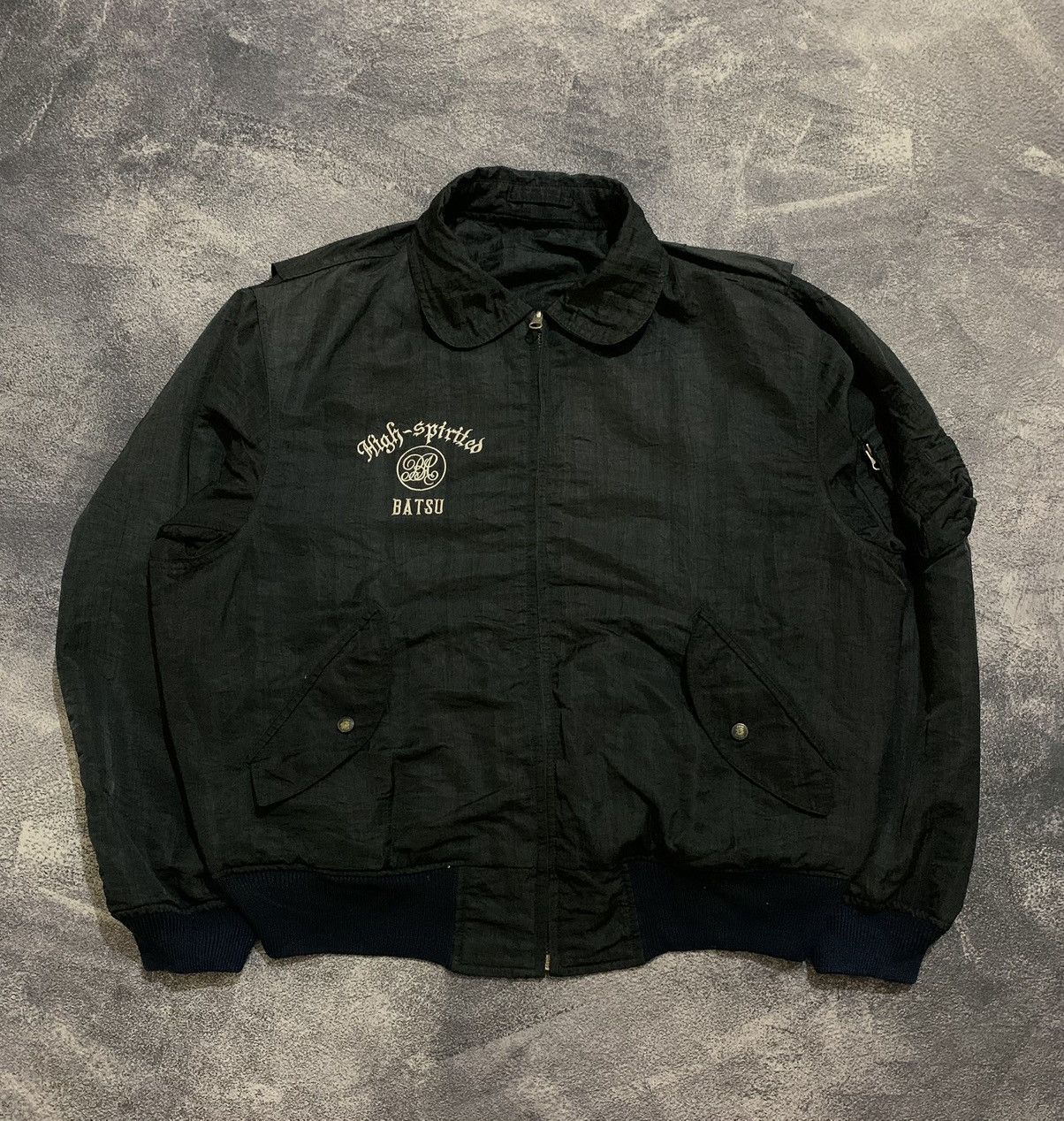 Japanese Brand × Vintage Batsu Galant Compose Revesible Jacket Size US L / EU 52-54 / 3 - 7 Thumbnail