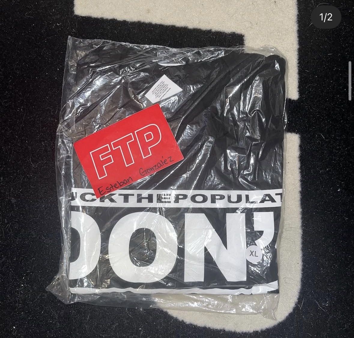 Fuck The Population FTP DONT ASK ME FOR SHIT TEE Size US XL / EU 56 / 4 - 1 Thumbnail