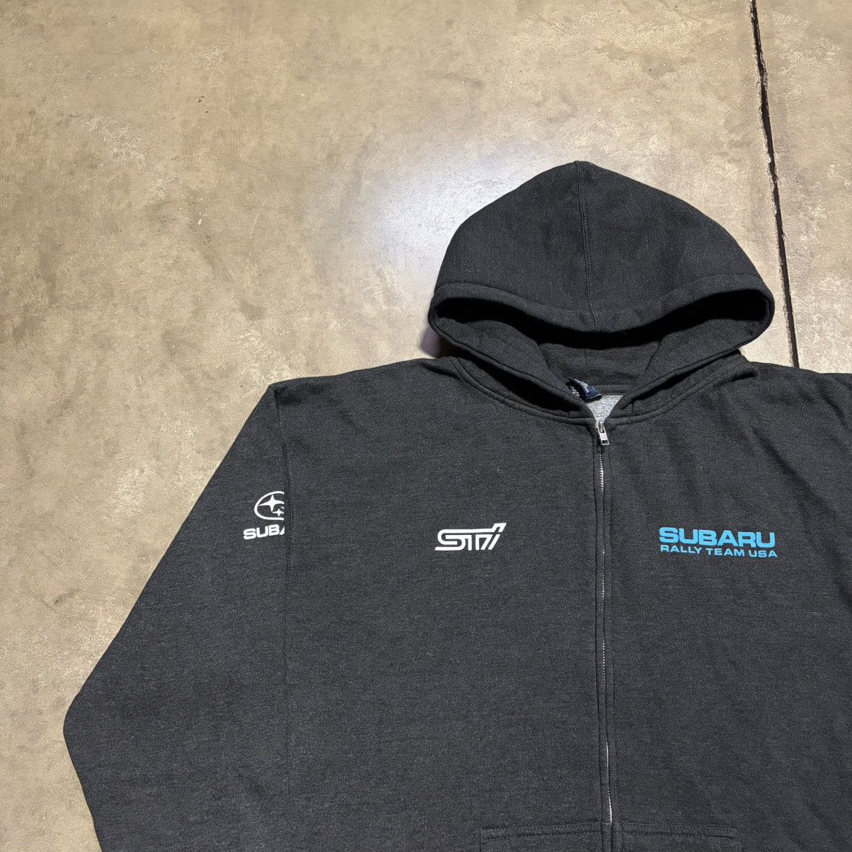 Other Subaru STI USA Rally Team Zip Up Hoodie Sweatshirt Racing Size US XXL / EU 58 / 5 - 4 Thumbnail