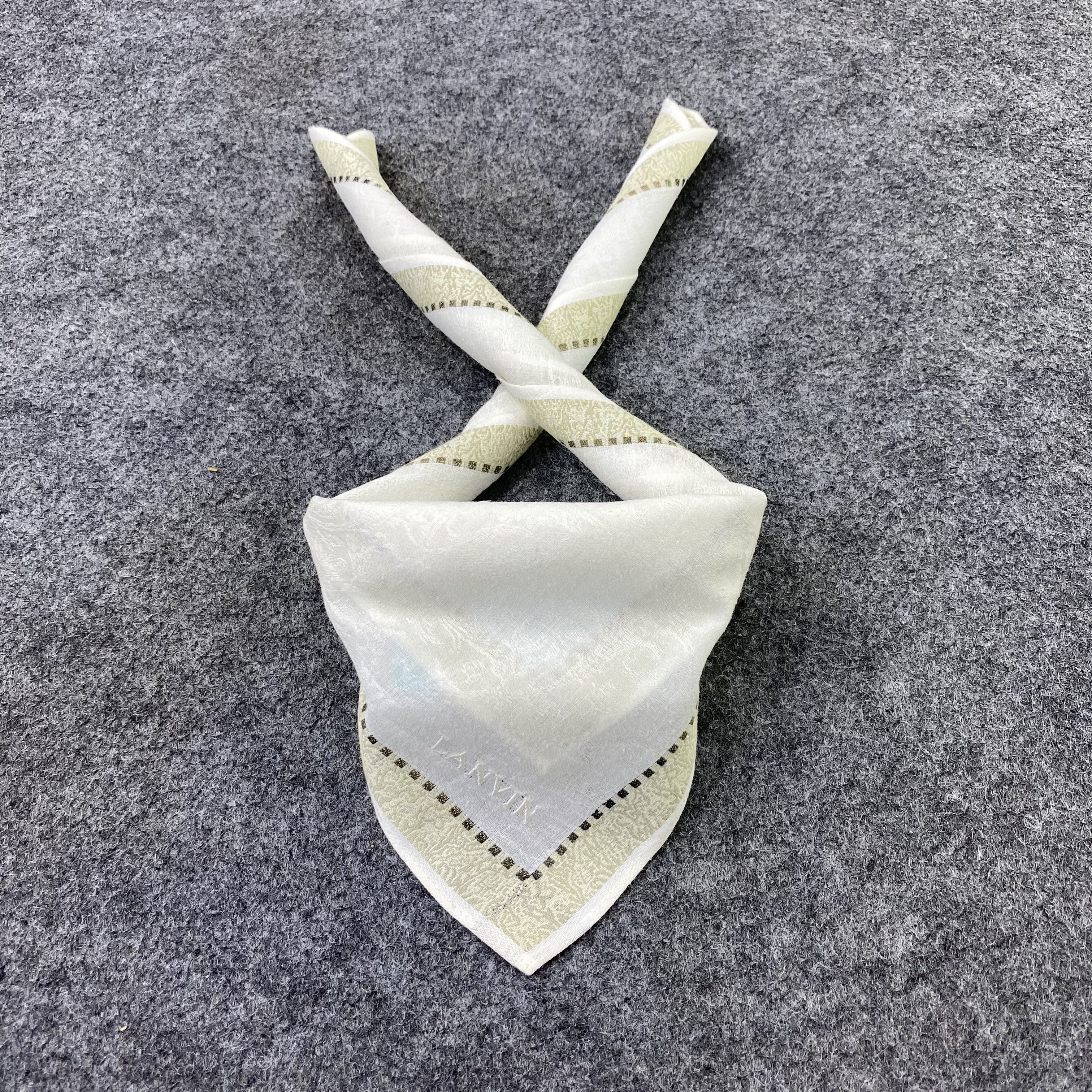 Lanvin Lanvin Handkerchief / Bandana / Neckerchief-B2227 Size ONE SIZE - 2 Thumbnail