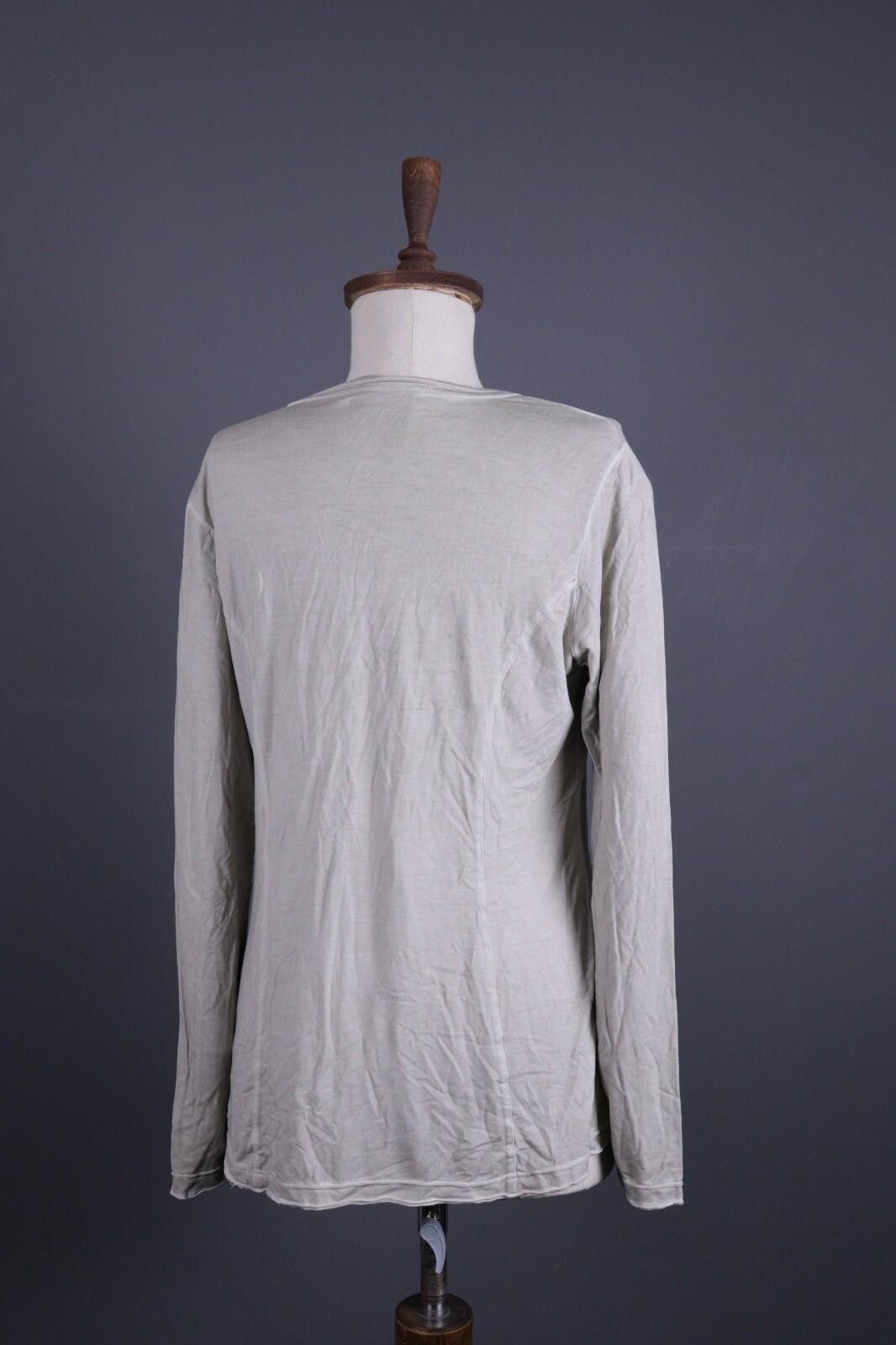 Bottega Veneta Bottega by Elisa Cavaletti Gray Lagenlook Top Shirt Size XXL Size XXL / US 16-18 / IT 52-54 - 6 Thumbnail